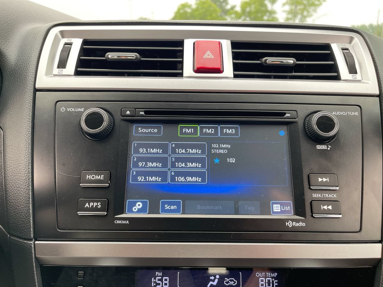 2017 Subaru Outback 2.5i