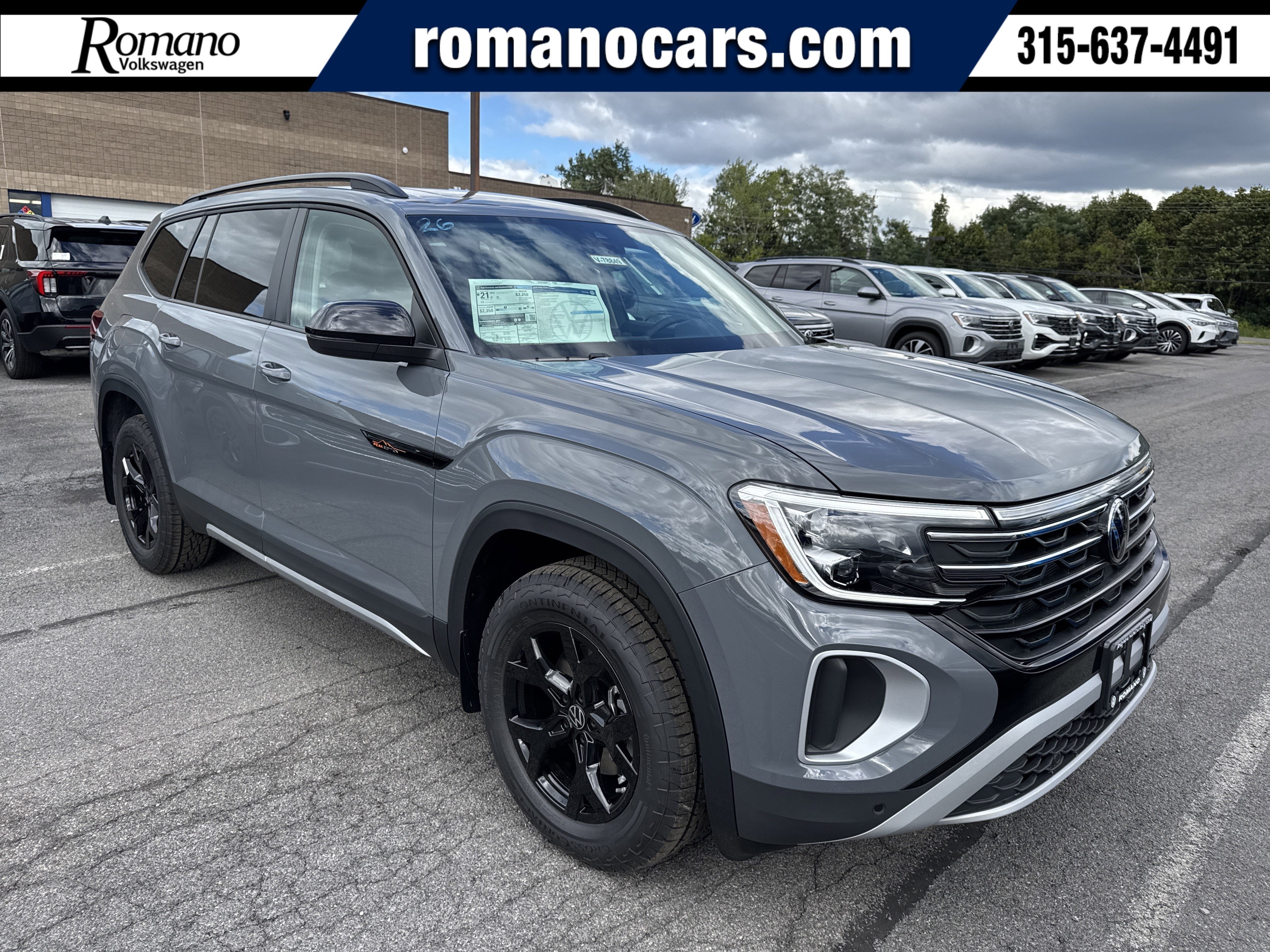 2026 Volkswagen Atlas 2.0T Peak Edition 4MOTION