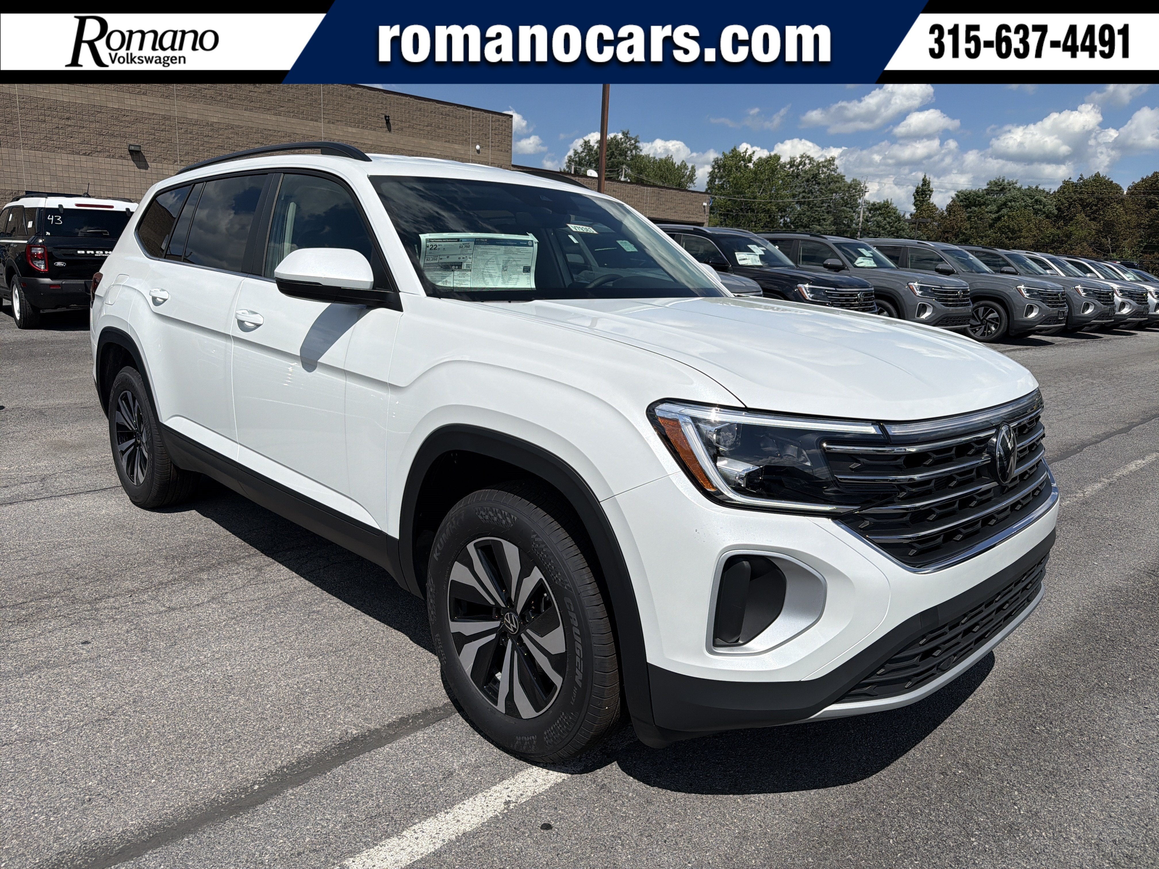 2026 Volkswagen Atlas 2.0T SE 4MOTION