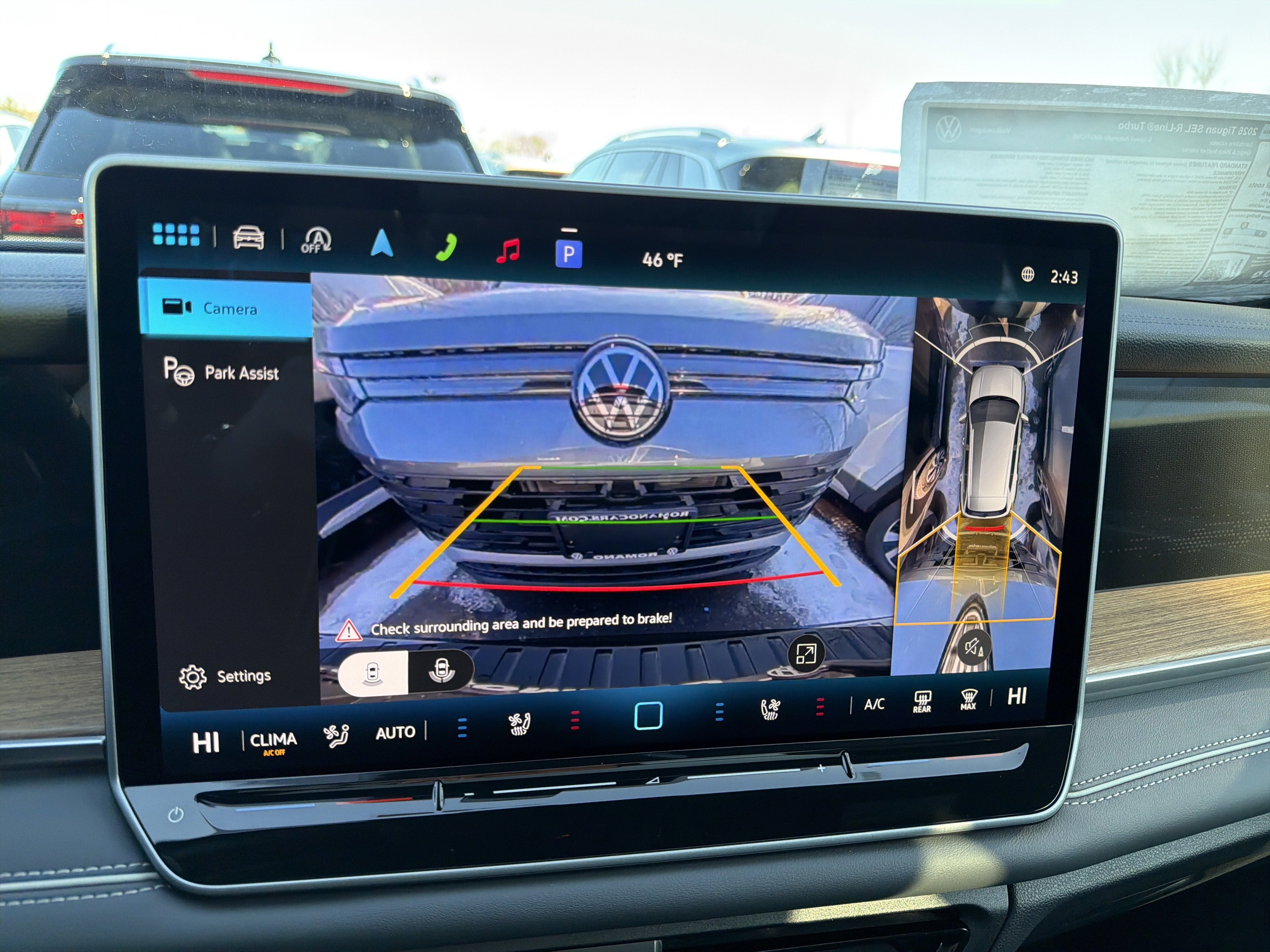 2026 Volkswagen Tiguan 2.0T SEL R-Line Turbo 4MOTION