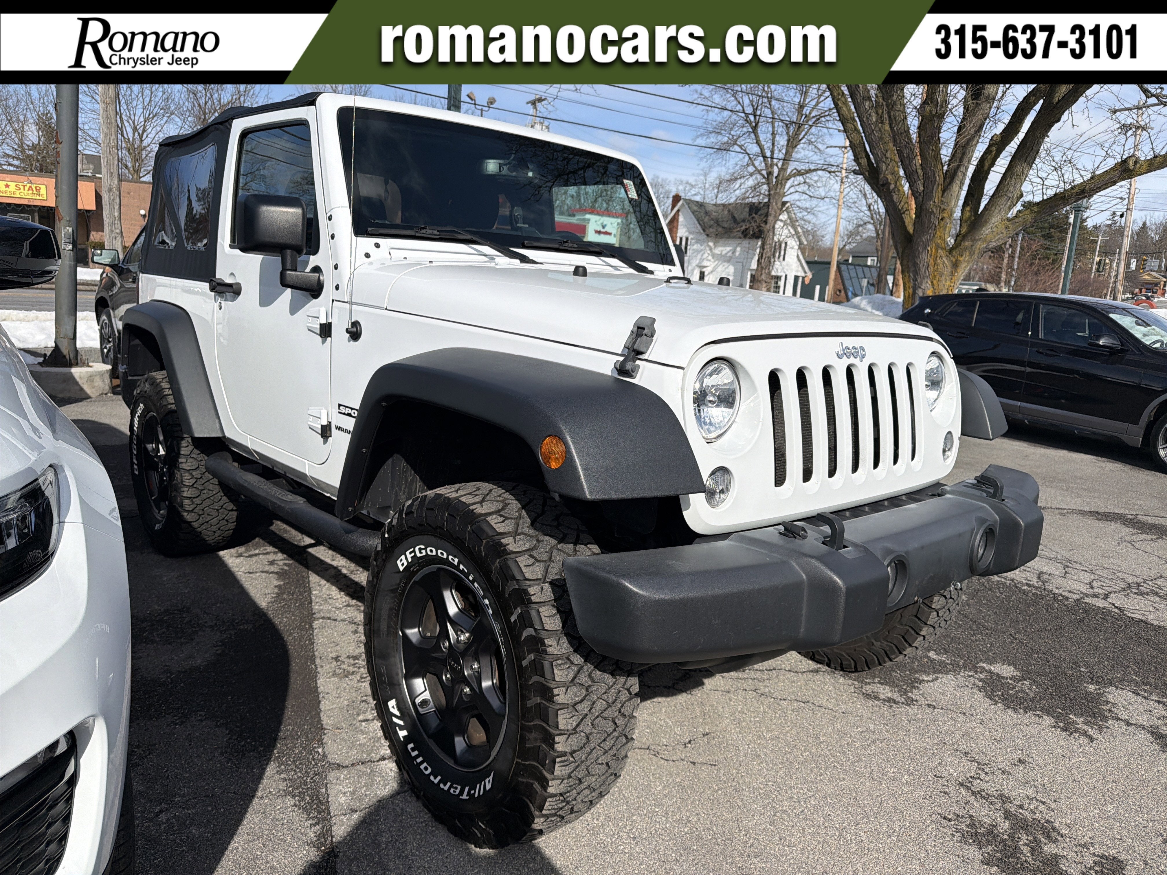 2018 Jeep Wrangler JK Sport S