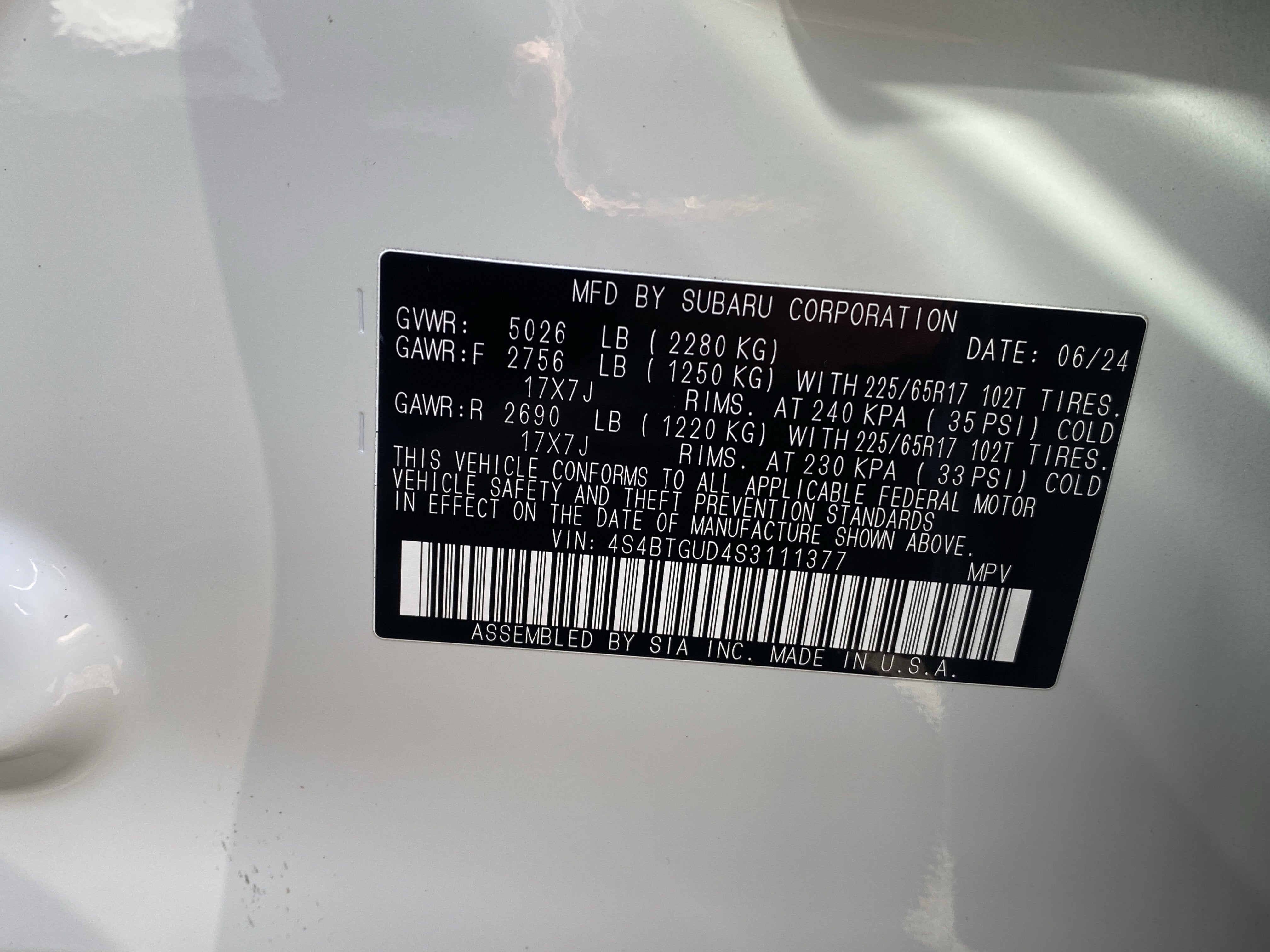 2025 Subaru Outback Wilderness