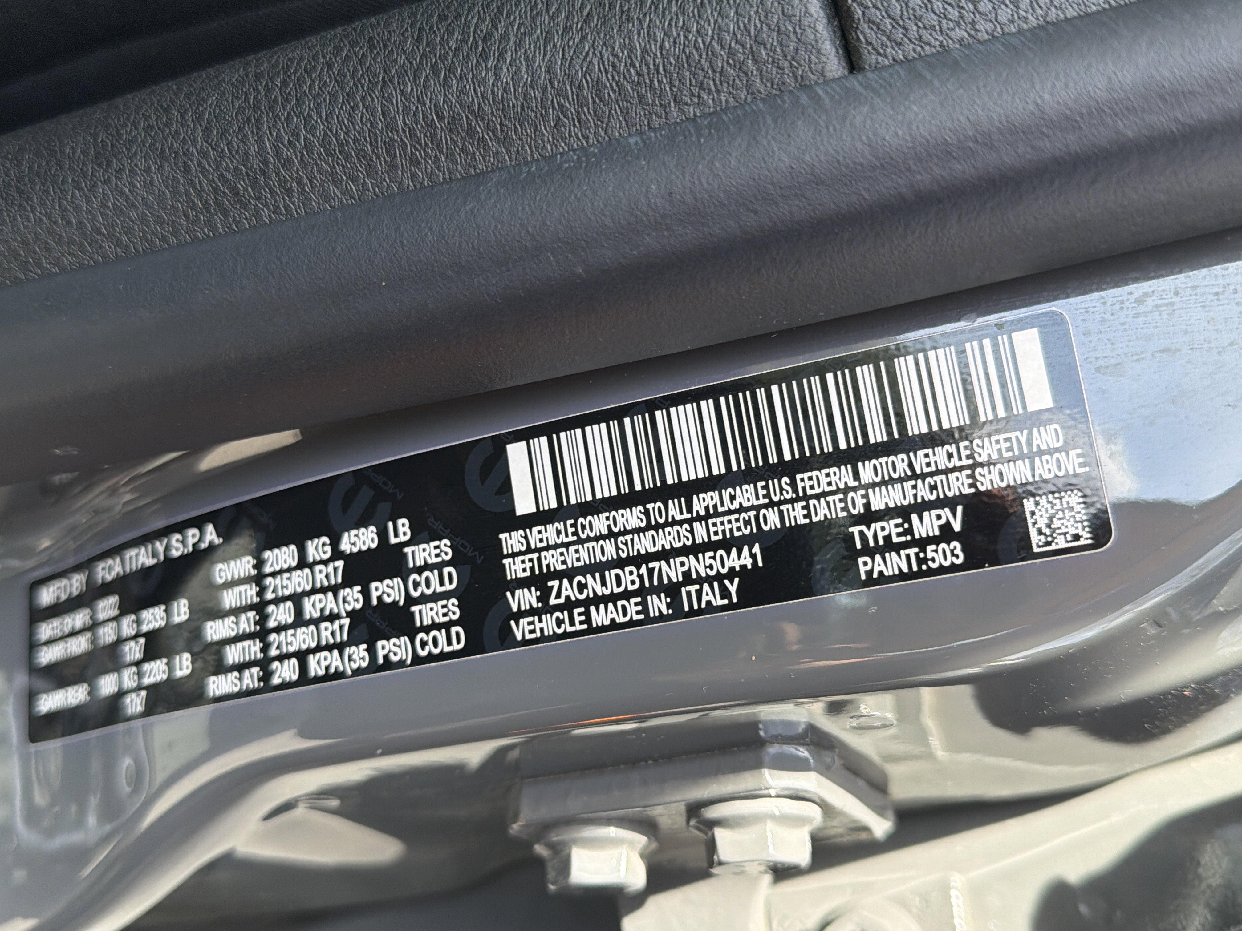 2022 Jeep Renegade Latitude