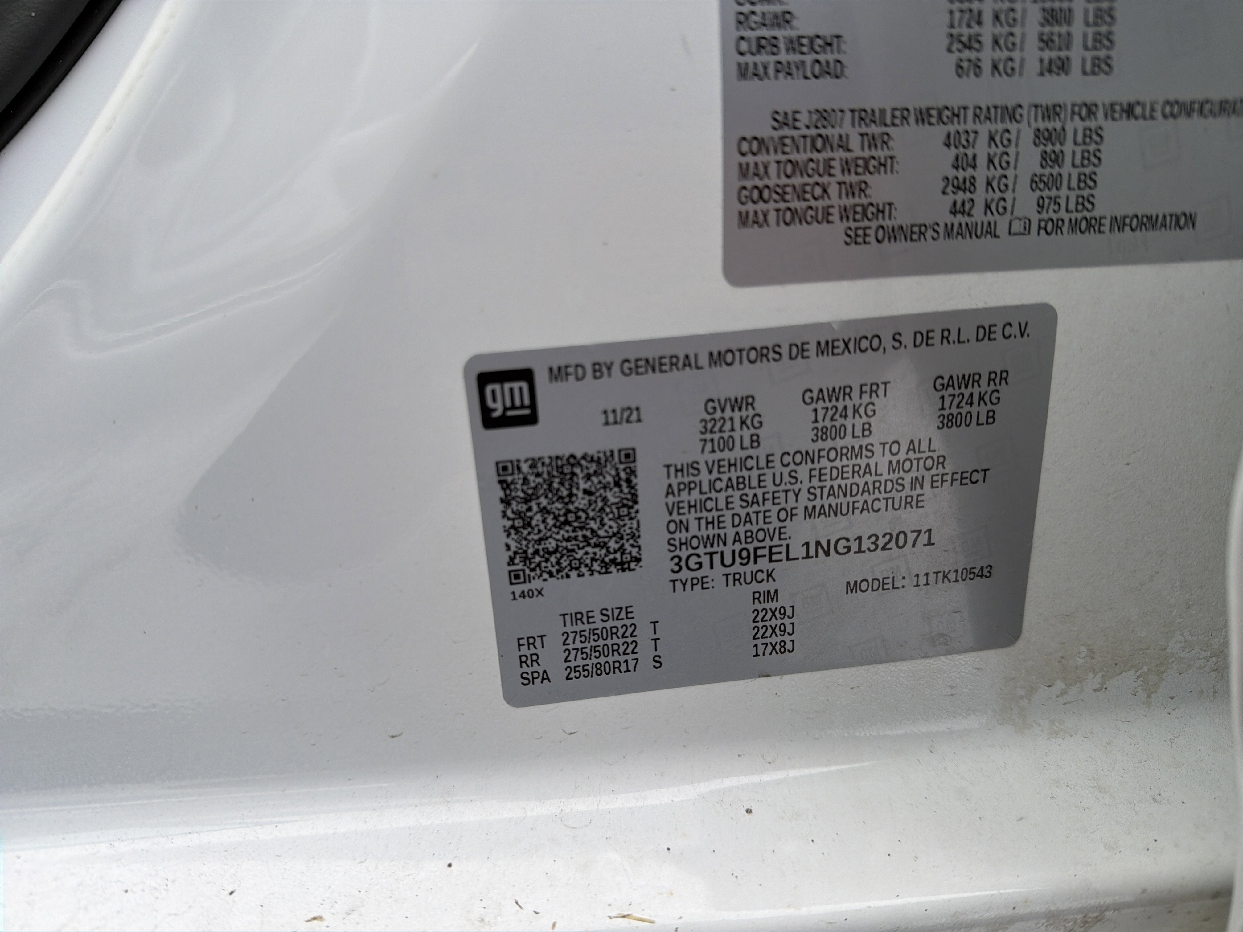 2022 GMC Sierra 1500 Limited 4WD Crew Cab 147 Denali