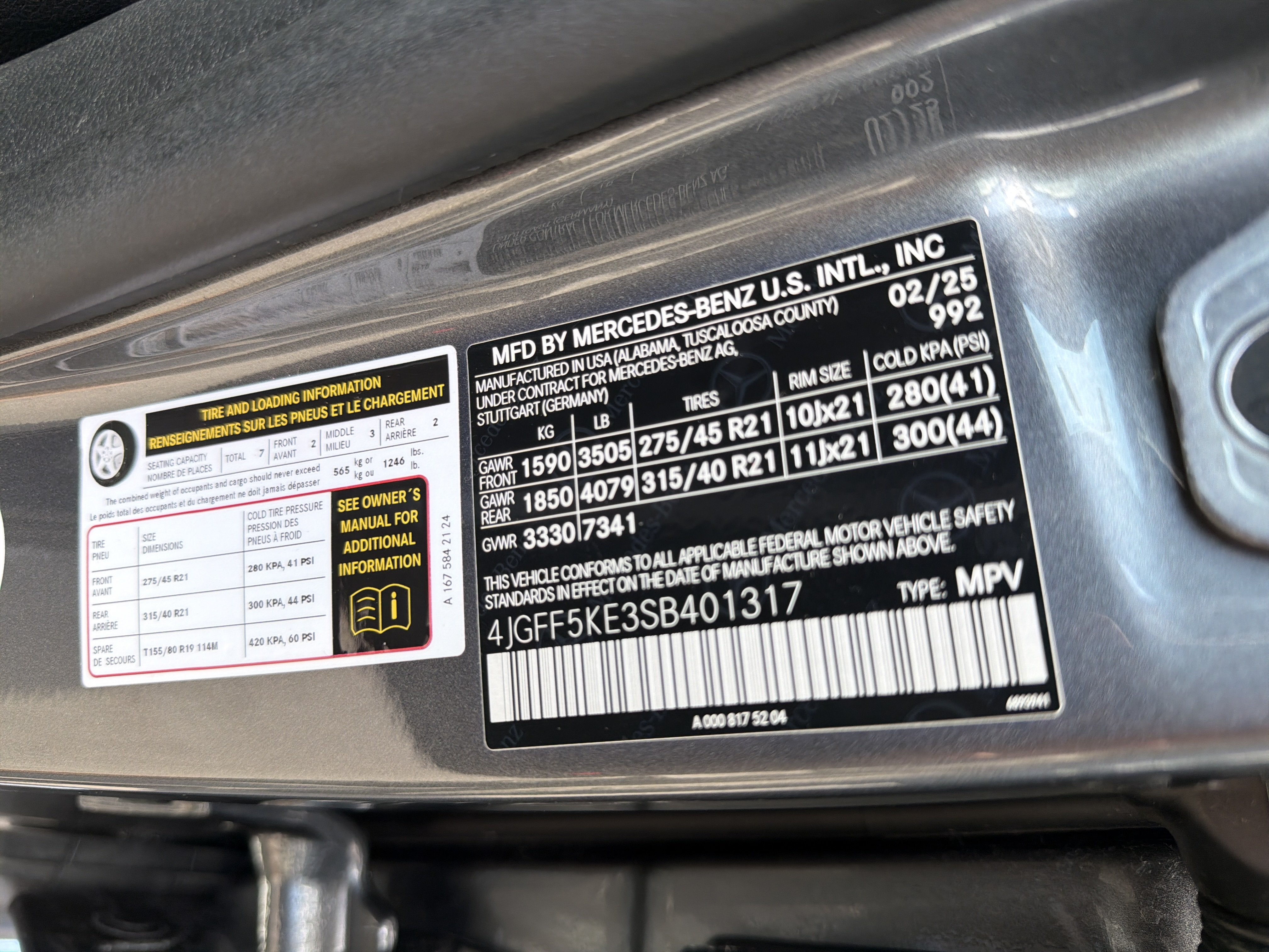 2025 Mercedes-Benz GLS GLS 450 4MATIC® SUV