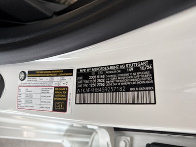 2025 Mercedes-Benz C-Class C 300 4MATIC® Sedan