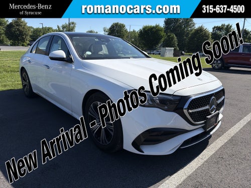 2025 Mercedes-Benz E-Class E 350 4MATIC® Sedan