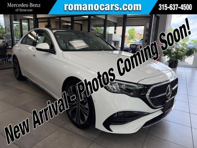 2025 Mercedes-Benz E-Class E 350 4MATIC® Sedan