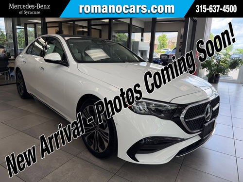 2025 Mercedes-Benz E-Class E 350 4MATIC® Sedan
