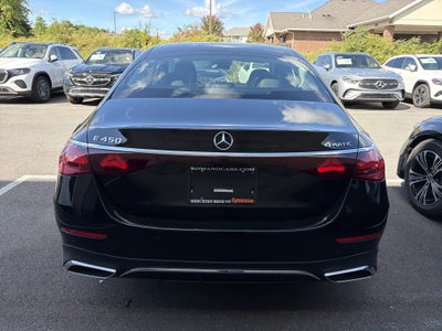 2027 Mercedes-Benz E-Class E 450 4MATIC® Sedan