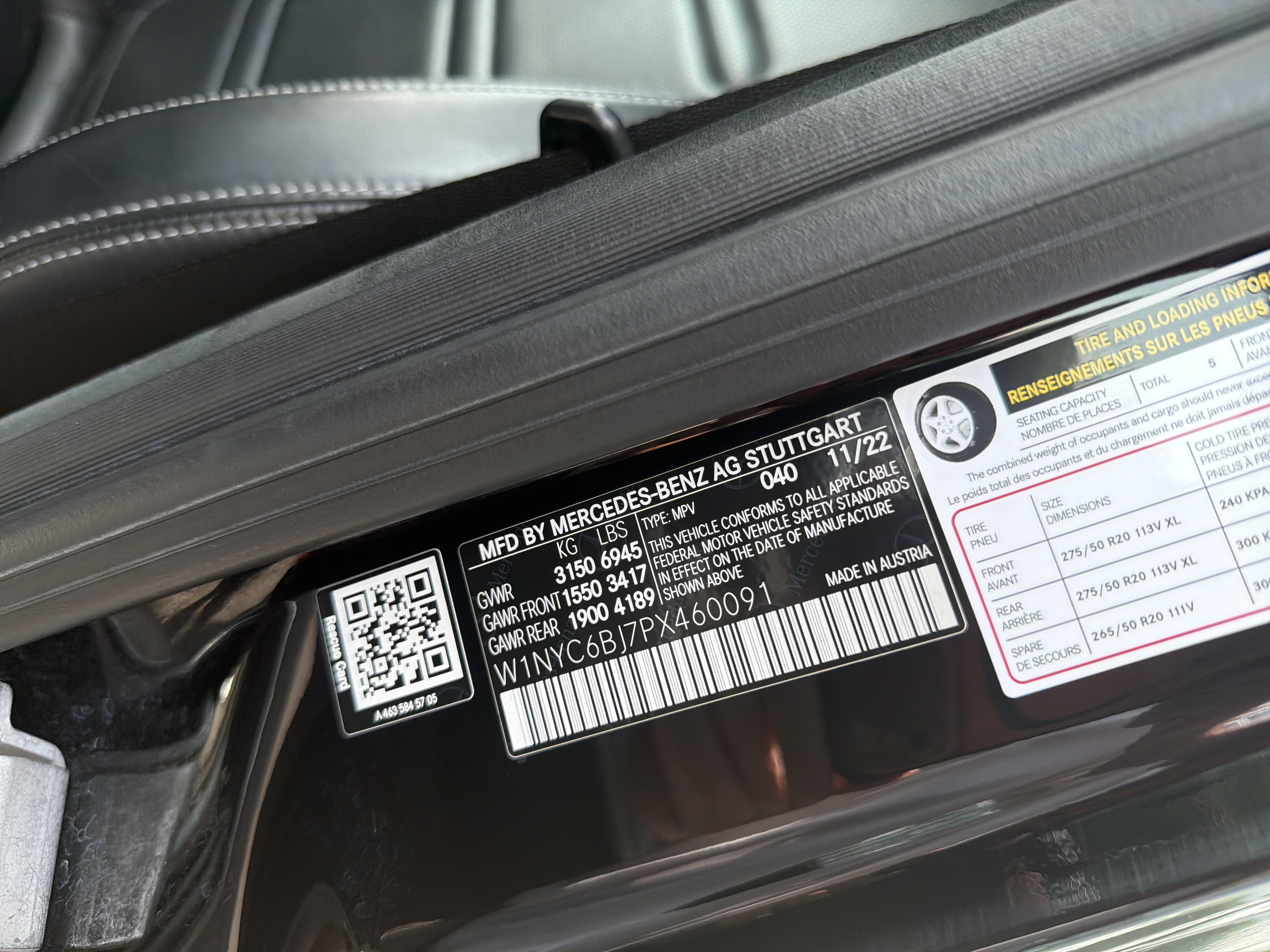2023 Mercedes-Benz G-Class G 550 4MATIC® SUV