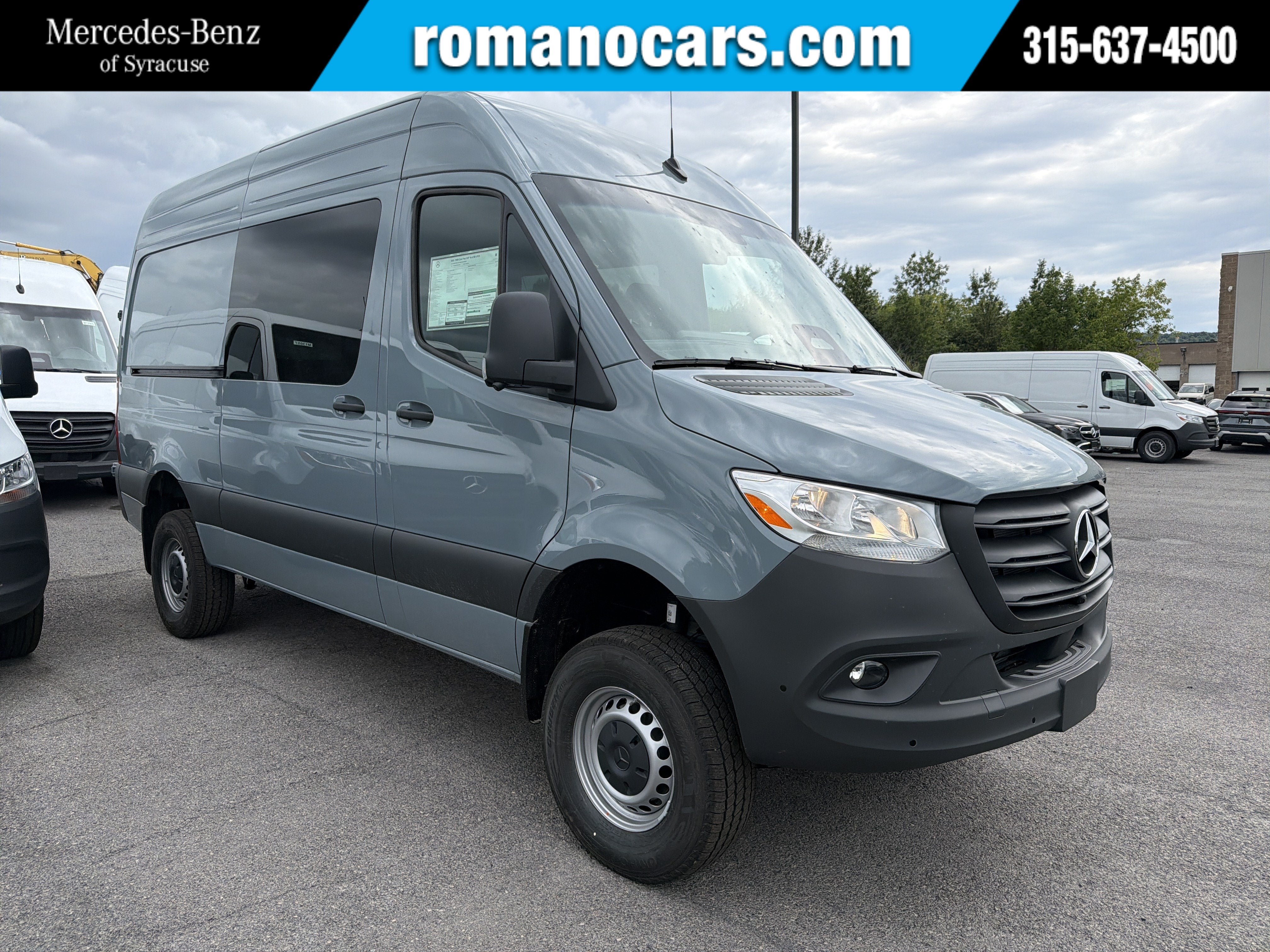 2026 Mercedes-Benz Sprinter Crew Van 2500 High Roof I4 Diesel HO 144 AWD