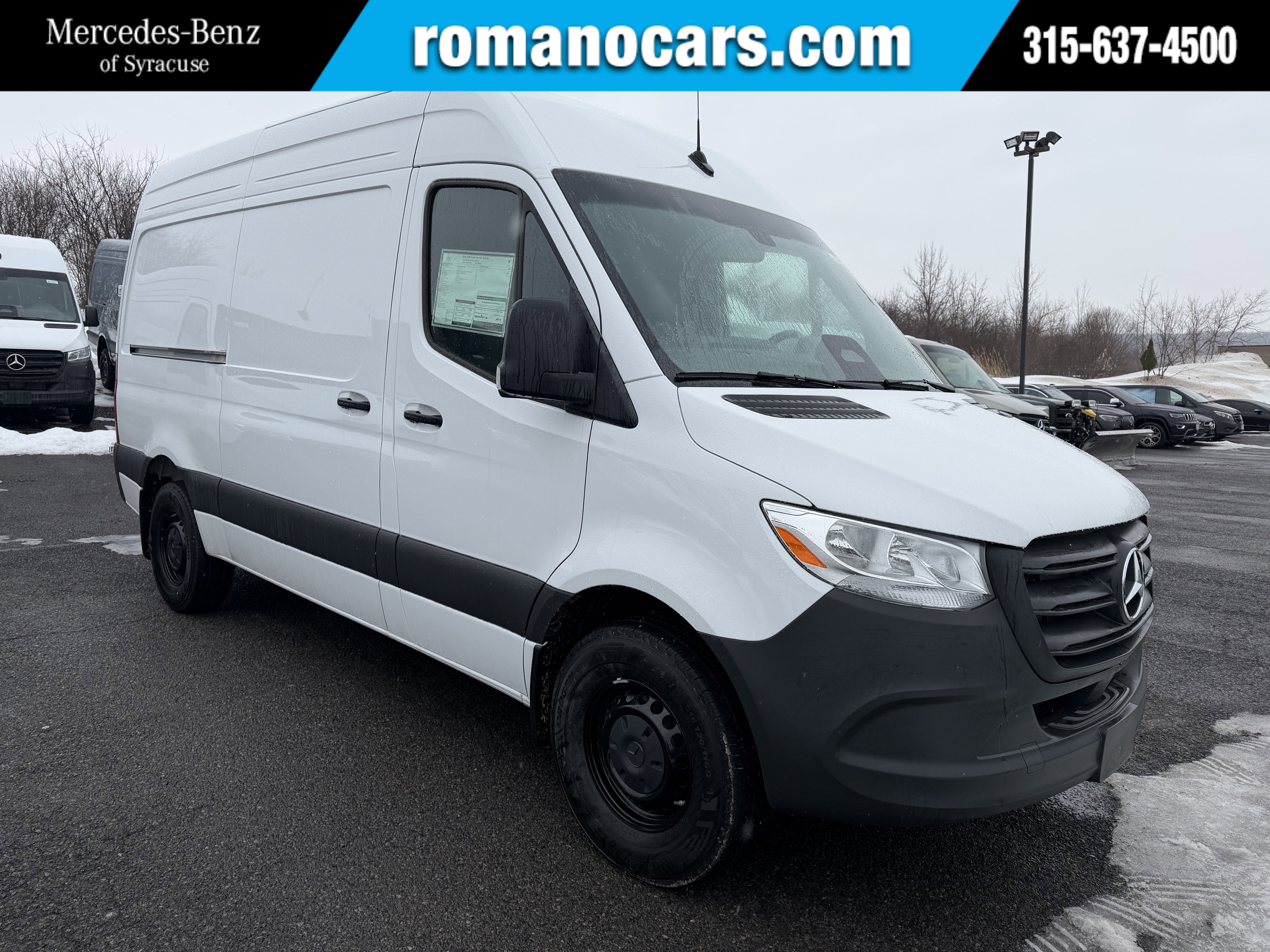2026 Mercedes-Benz Sprinter Cargo Van 2500 Standard Roof I4 Diesel 144 RWD