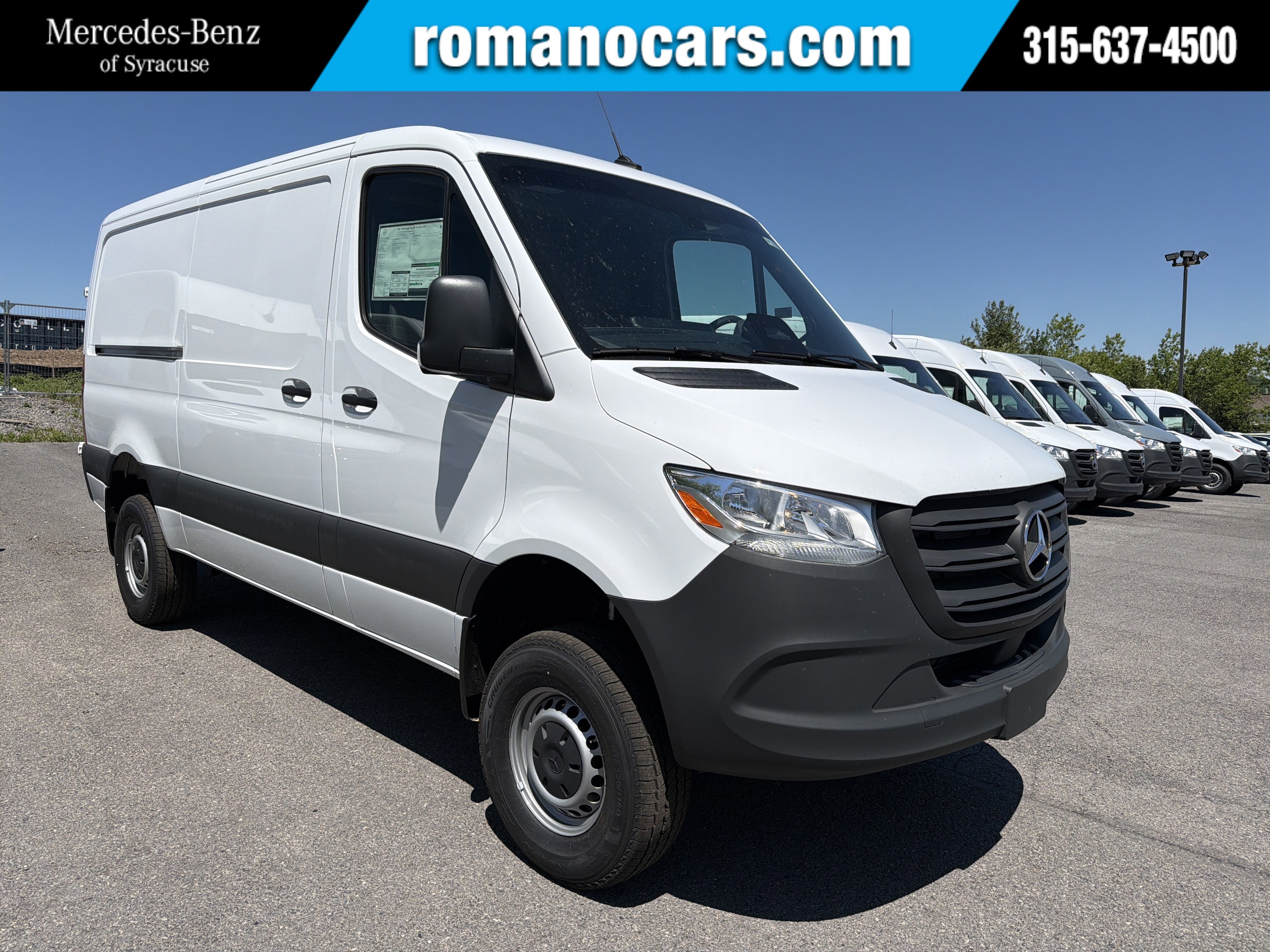 2026 Mercedes-Benz Sprinter Cargo Van 2500 Standard Roof I4 Diesel HO 144 AWD