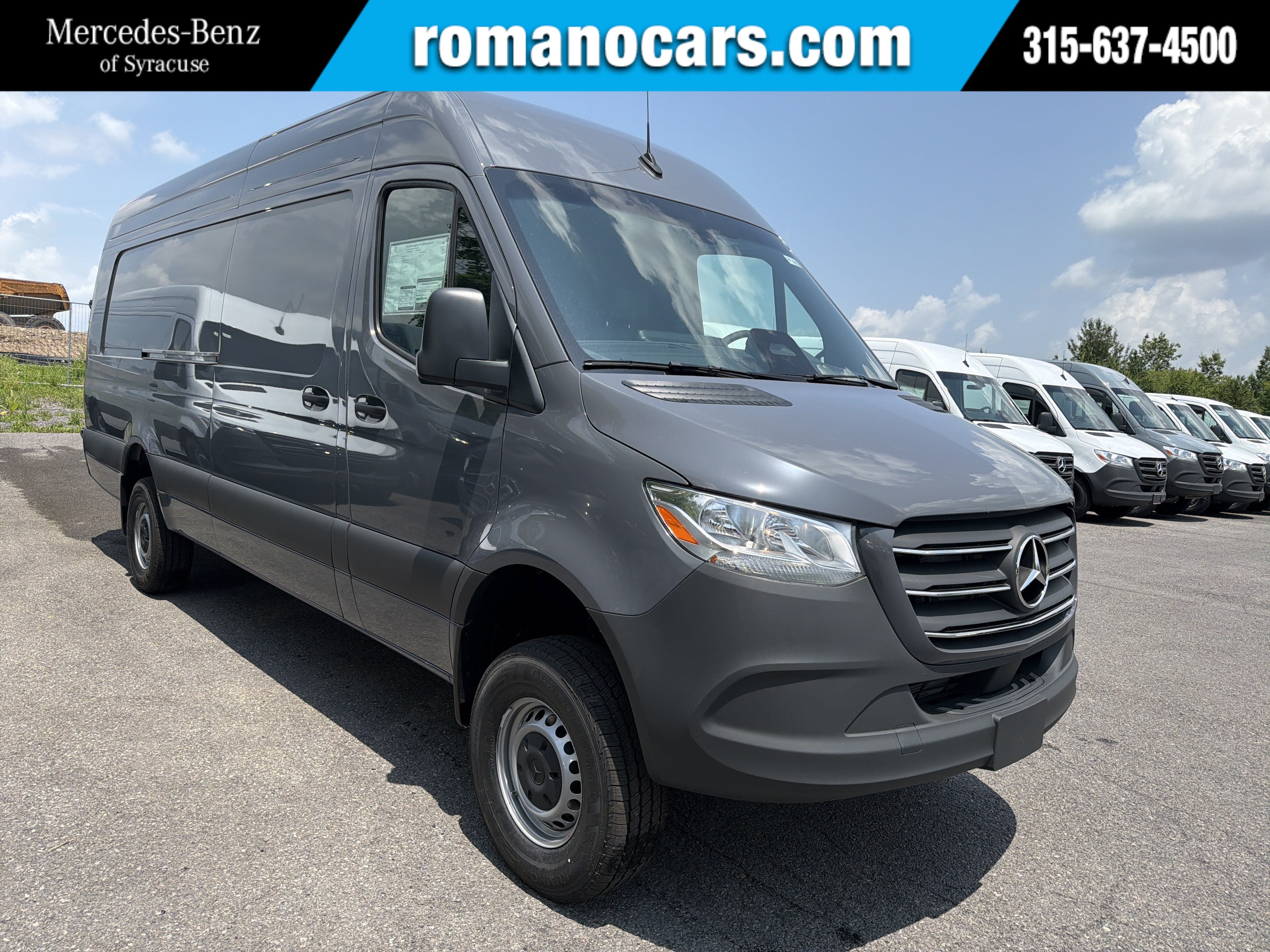 2026 Mercedes-Benz Sprinter Cargo Van 2500 High Roof I4 Diesel HO 170 Extended AWD