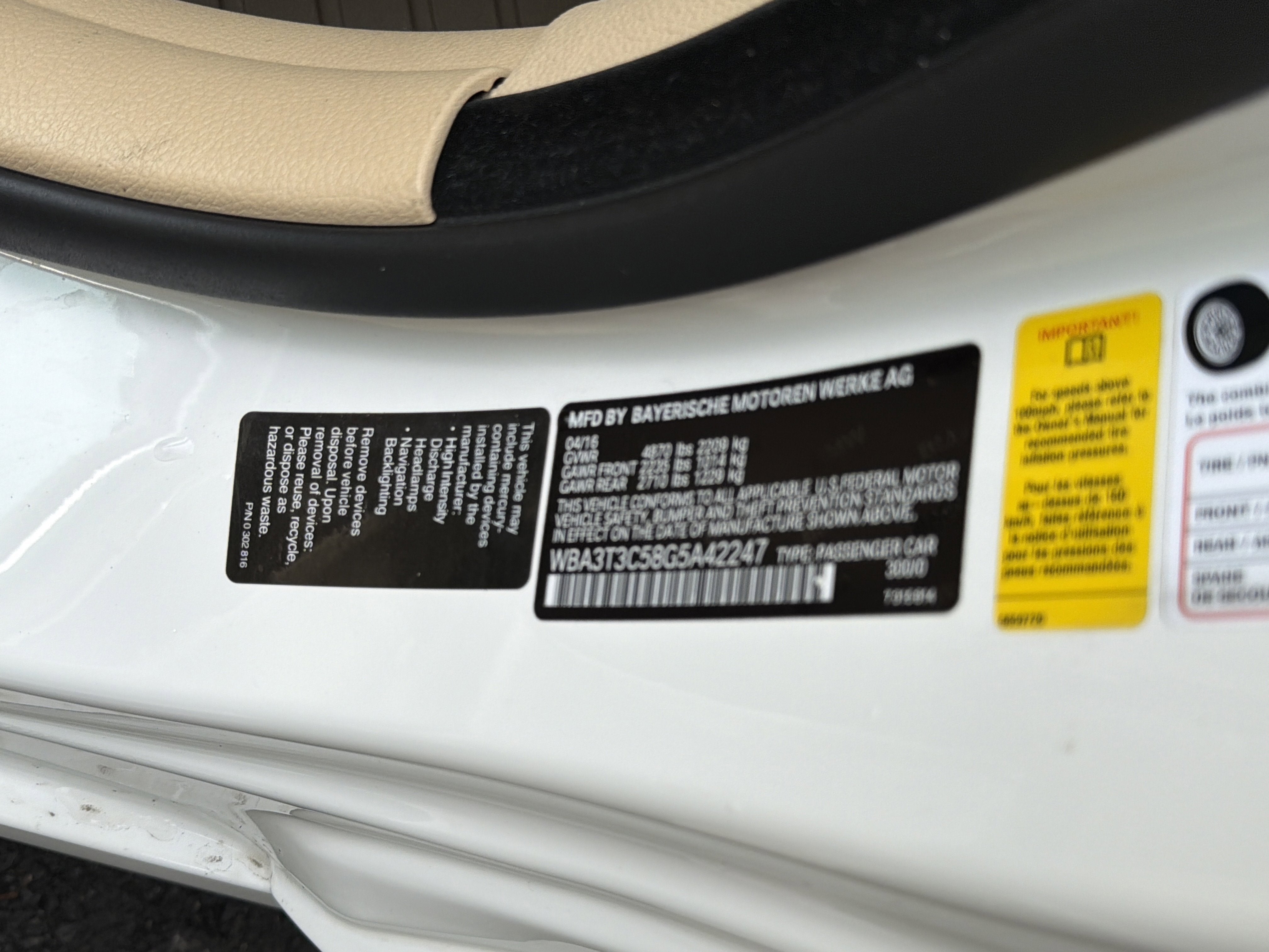 2016 BMW 4 Series 2dr Conv 435i RWD