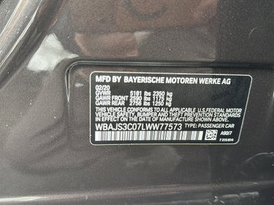 2020 BMW 5 Series 540i xDrive Sedan