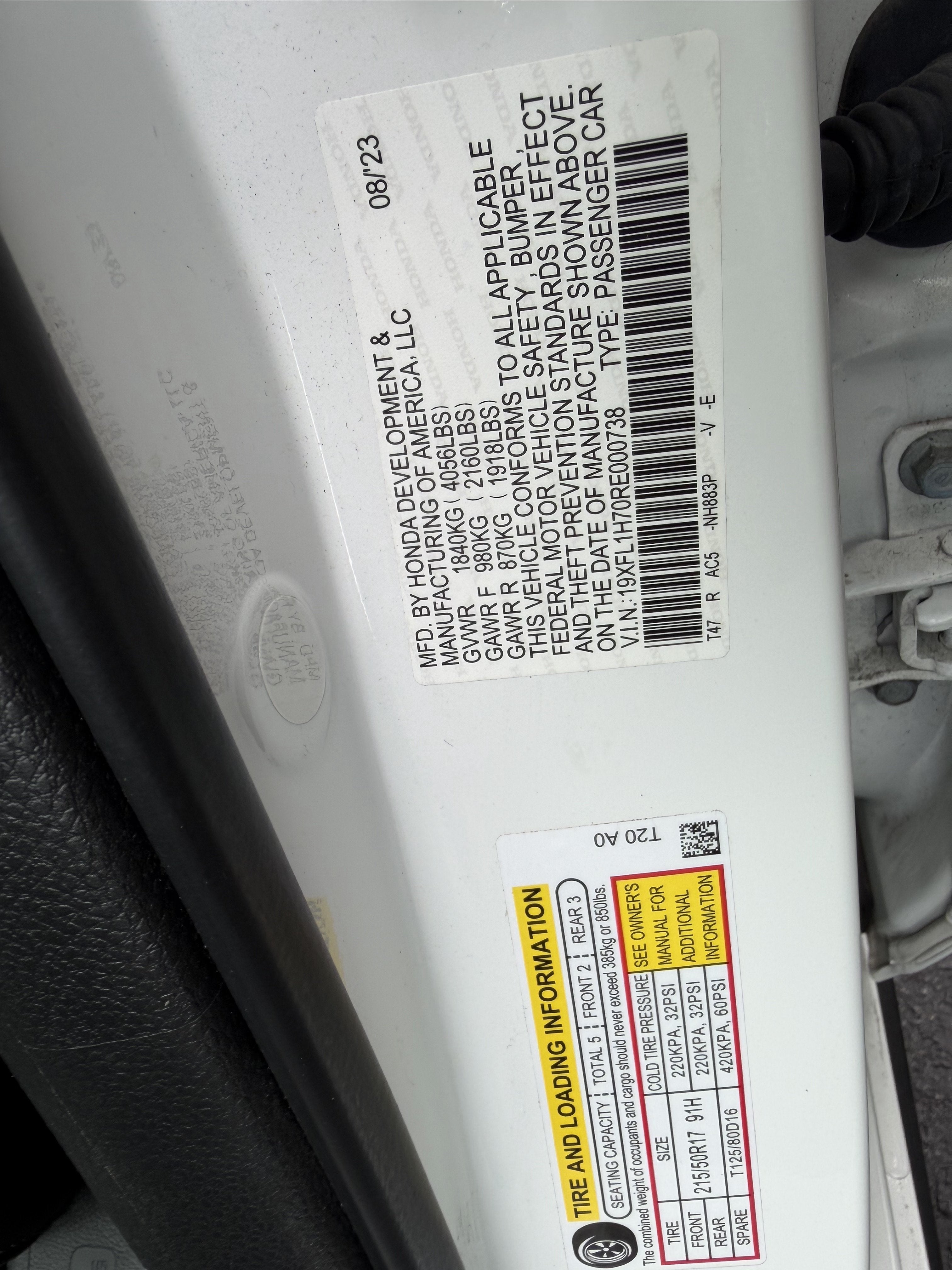 2024 Honda Civic Hatchback EX-L