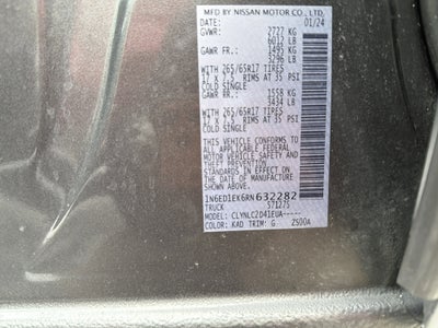 2024 Nissan Frontier SV