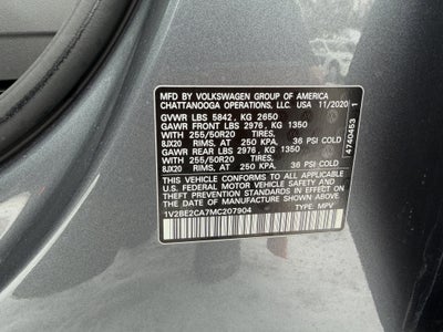 2021 Volkswagen Atlas Cross Sport 3.6L V6 SEL