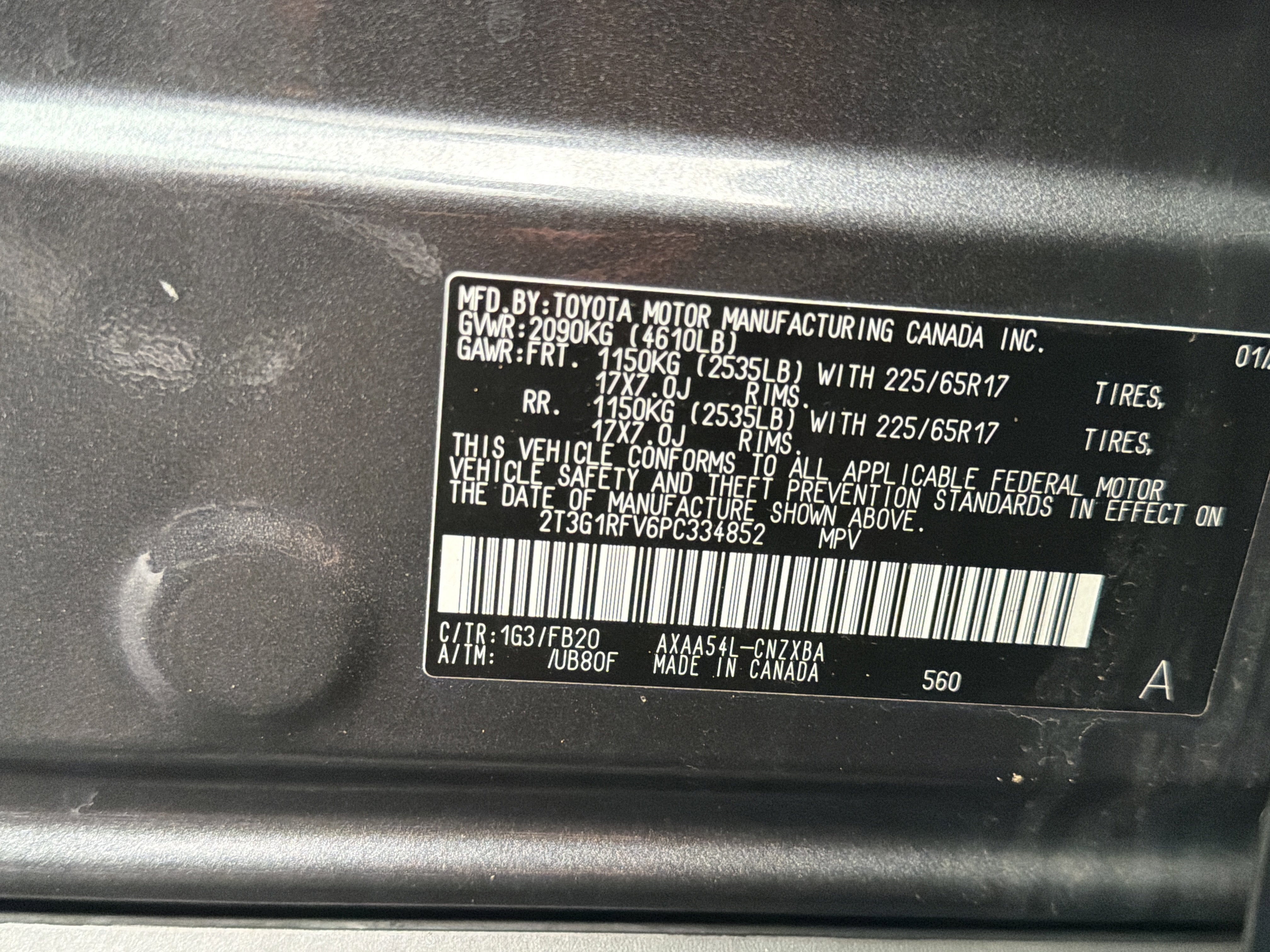 2023 Toyota RAV4 LE AWD