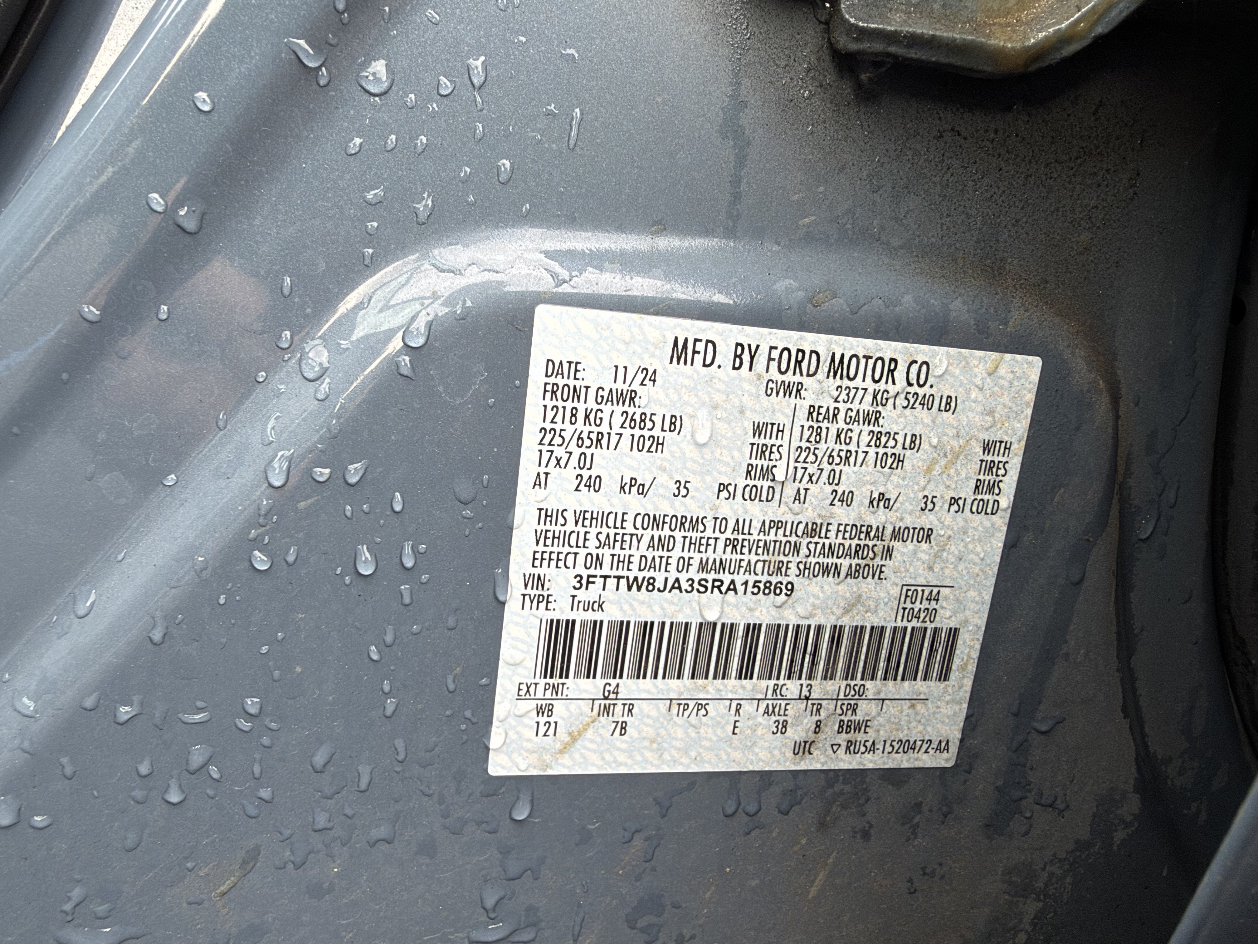 2025 Ford Maverick XLT AWD SuperCrew