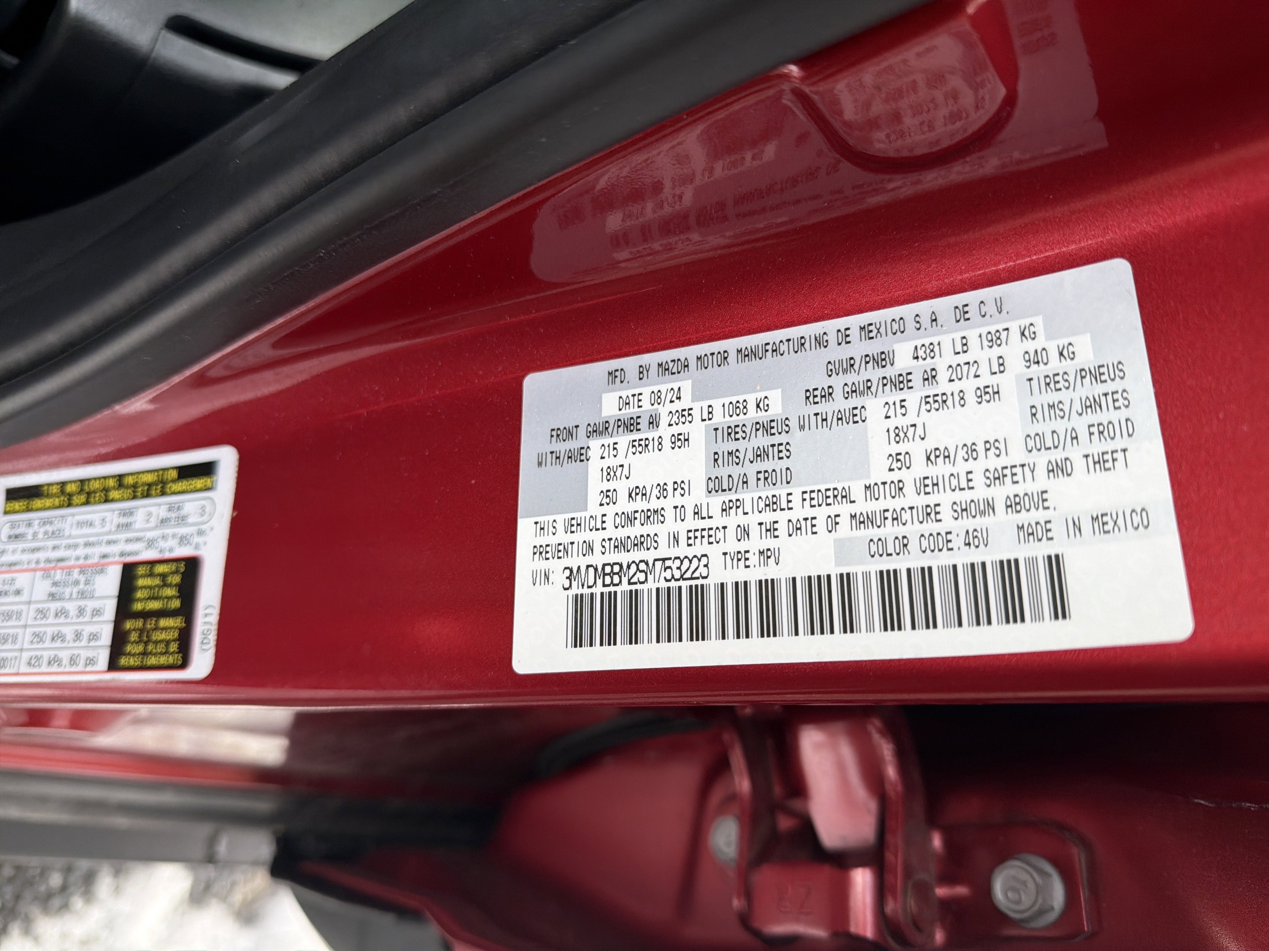 2025 Mazda Mazda CX-30 2.5 S Select Sport