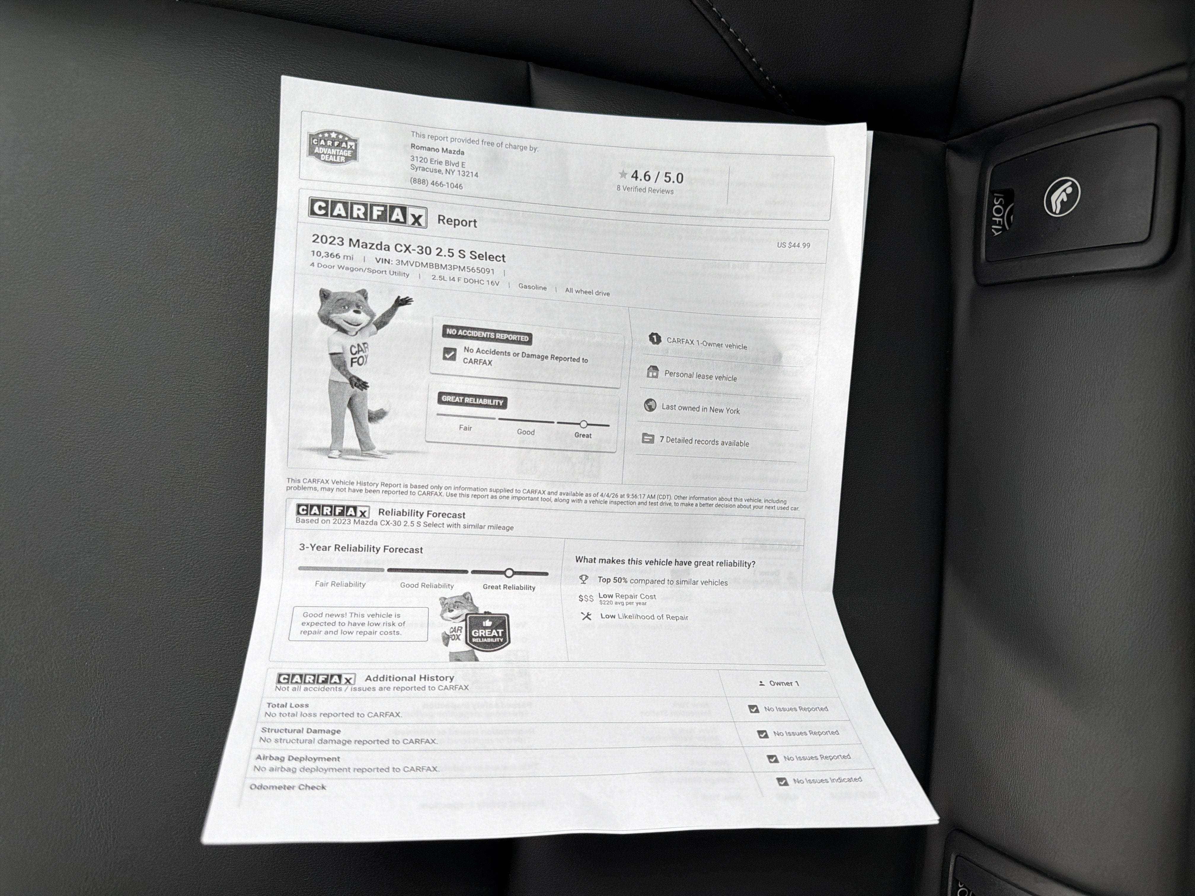 2023 Mazda Mazda CX-30 2.5 S Select Package AWD