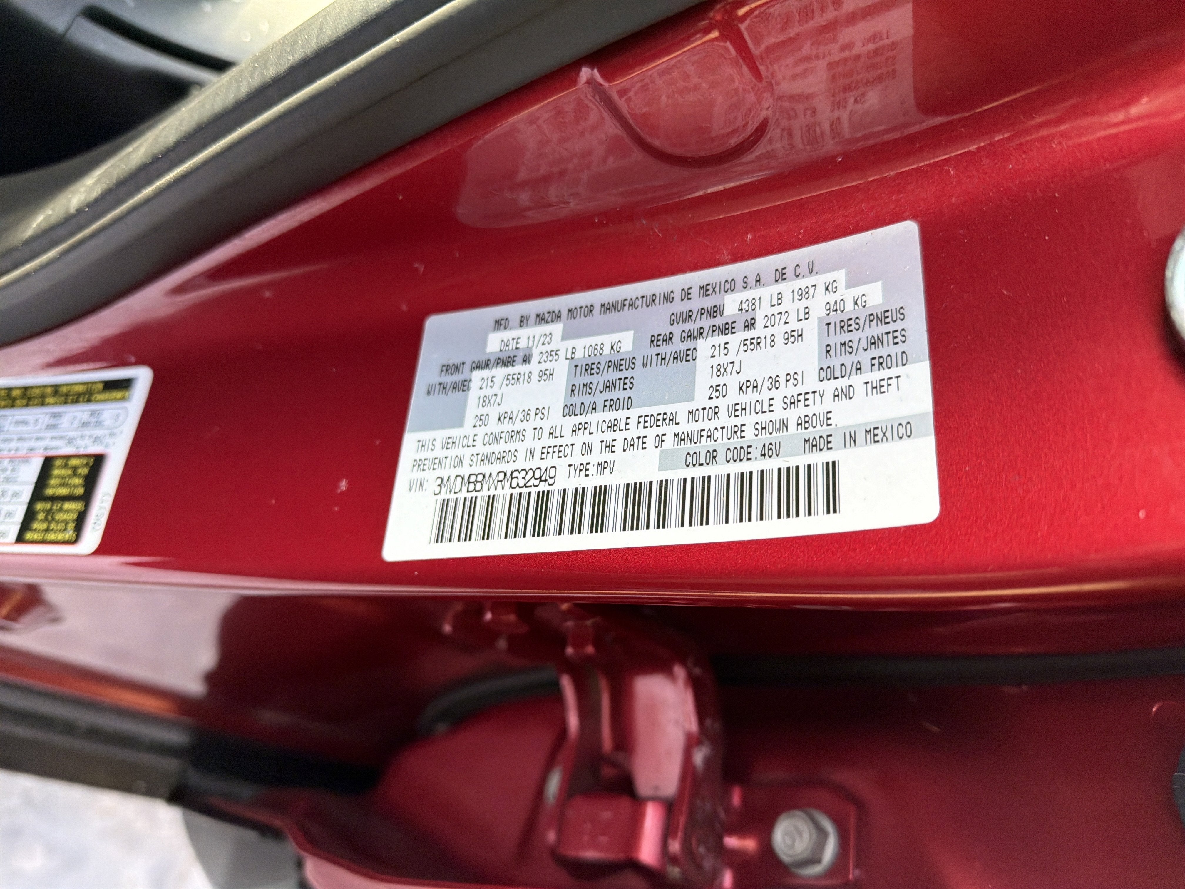 2024 Mazda Mazda CX-30 2.5 S Select Sport