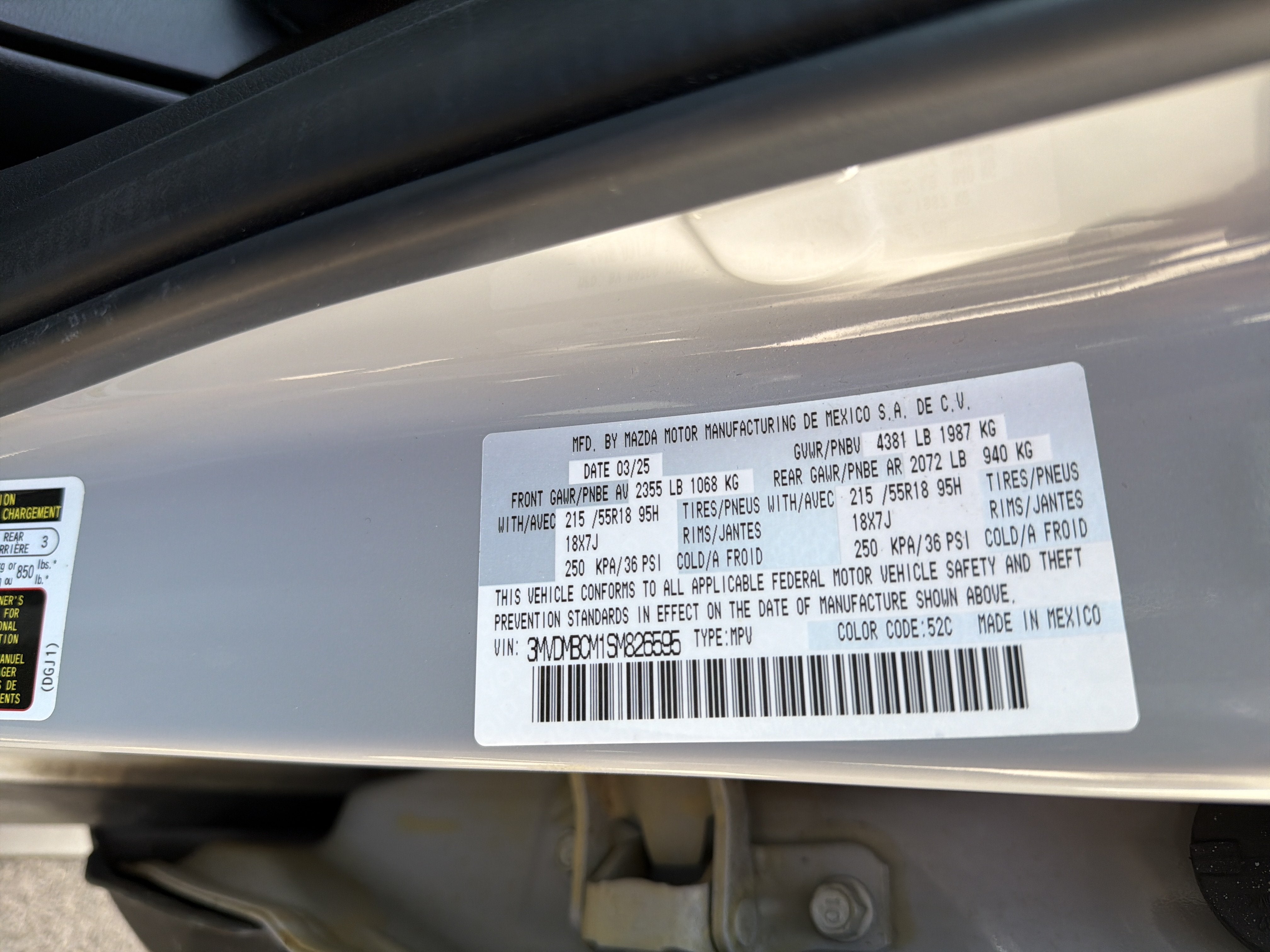 2025 Mazda Mazda CX-30 2.5 S Preferred Package AWD