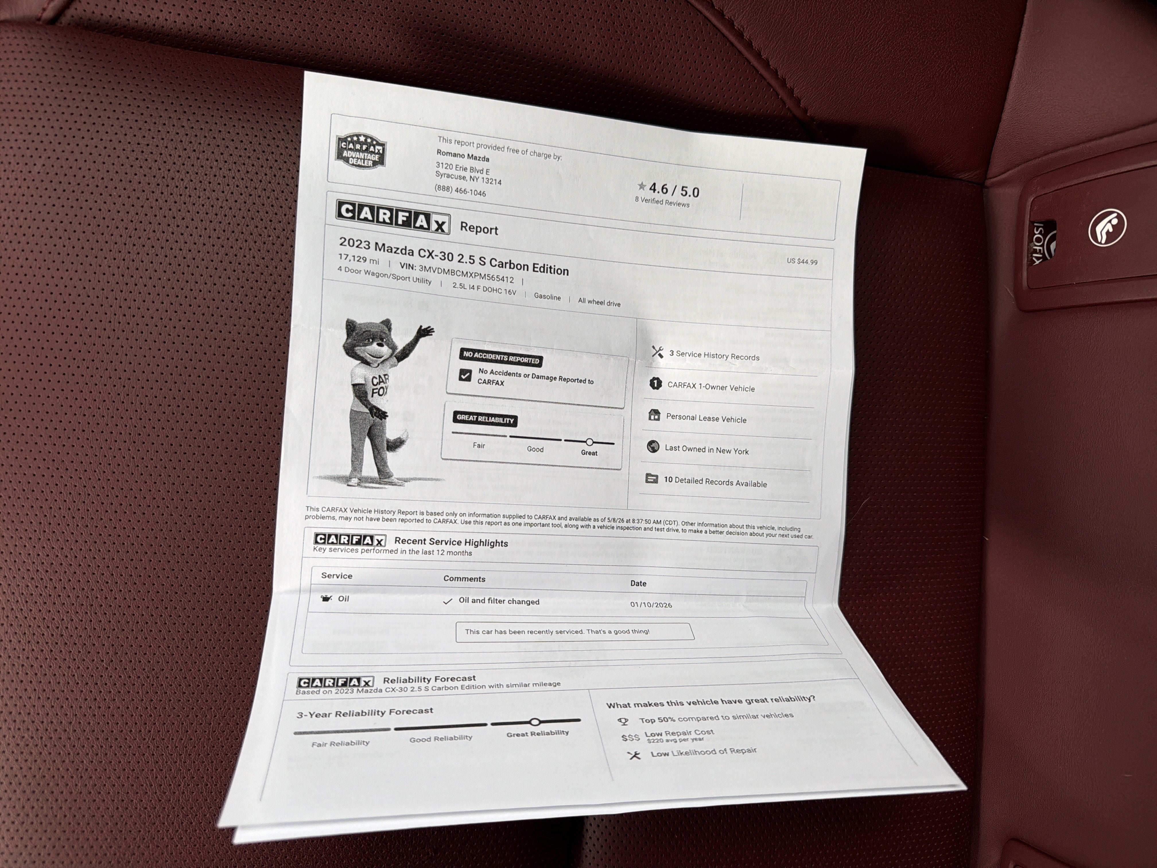 2023 Mazda Mazda CX-30 2.5 S Carbon Edition AWD