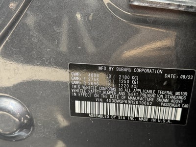 2024 Subaru Legacy Touring XT AWD