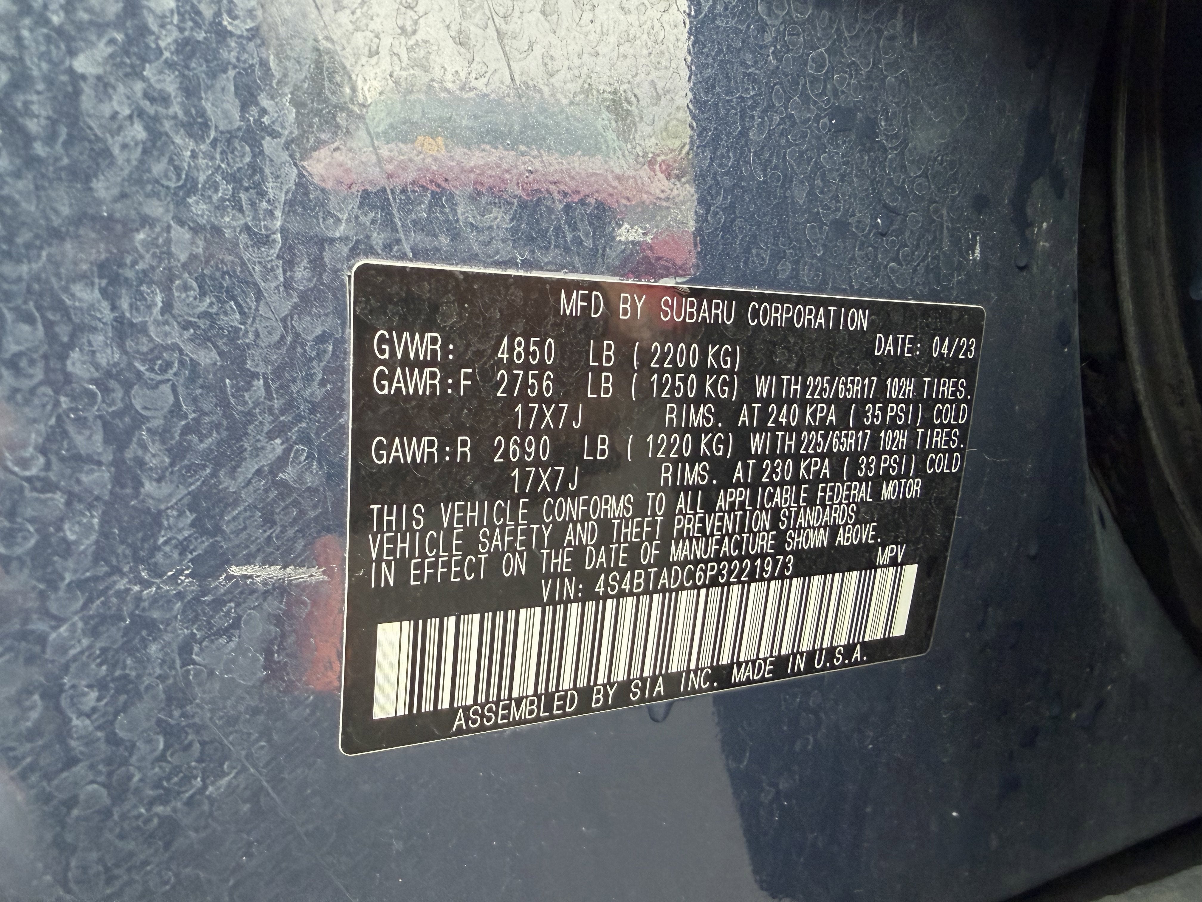 2023 Subaru Outback Premium