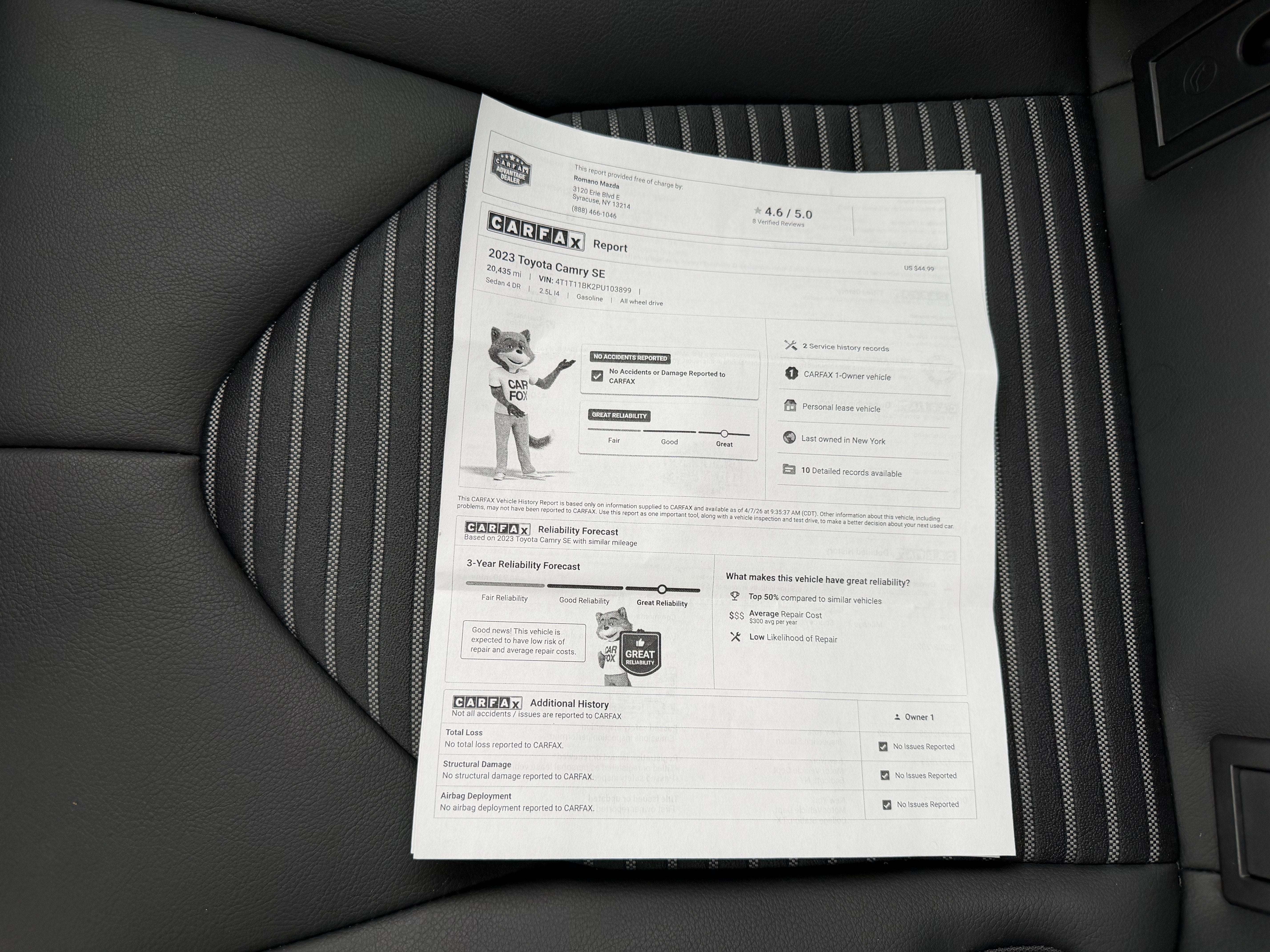 2023 Toyota Camry SE