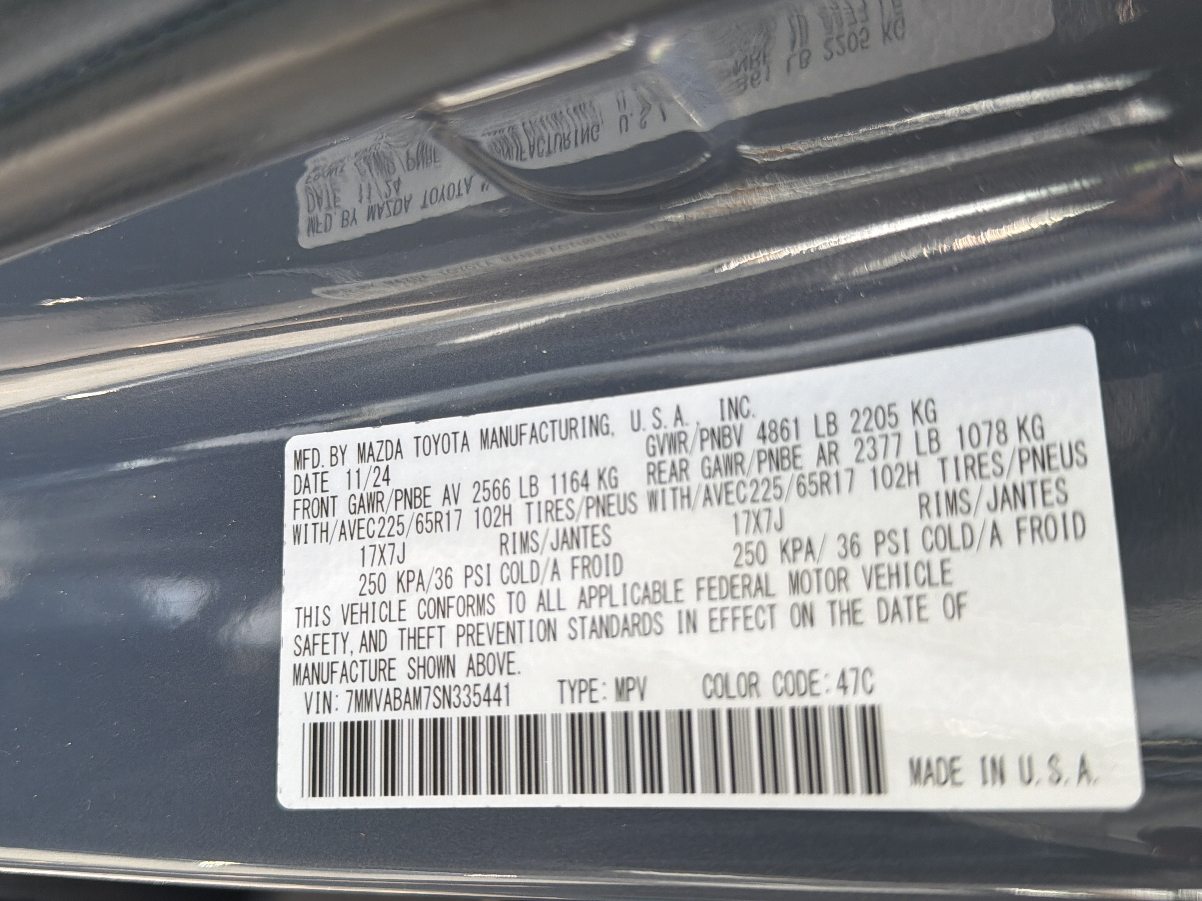 2025 Mazda Mazda CX-50 2.5 S Select Package AWD