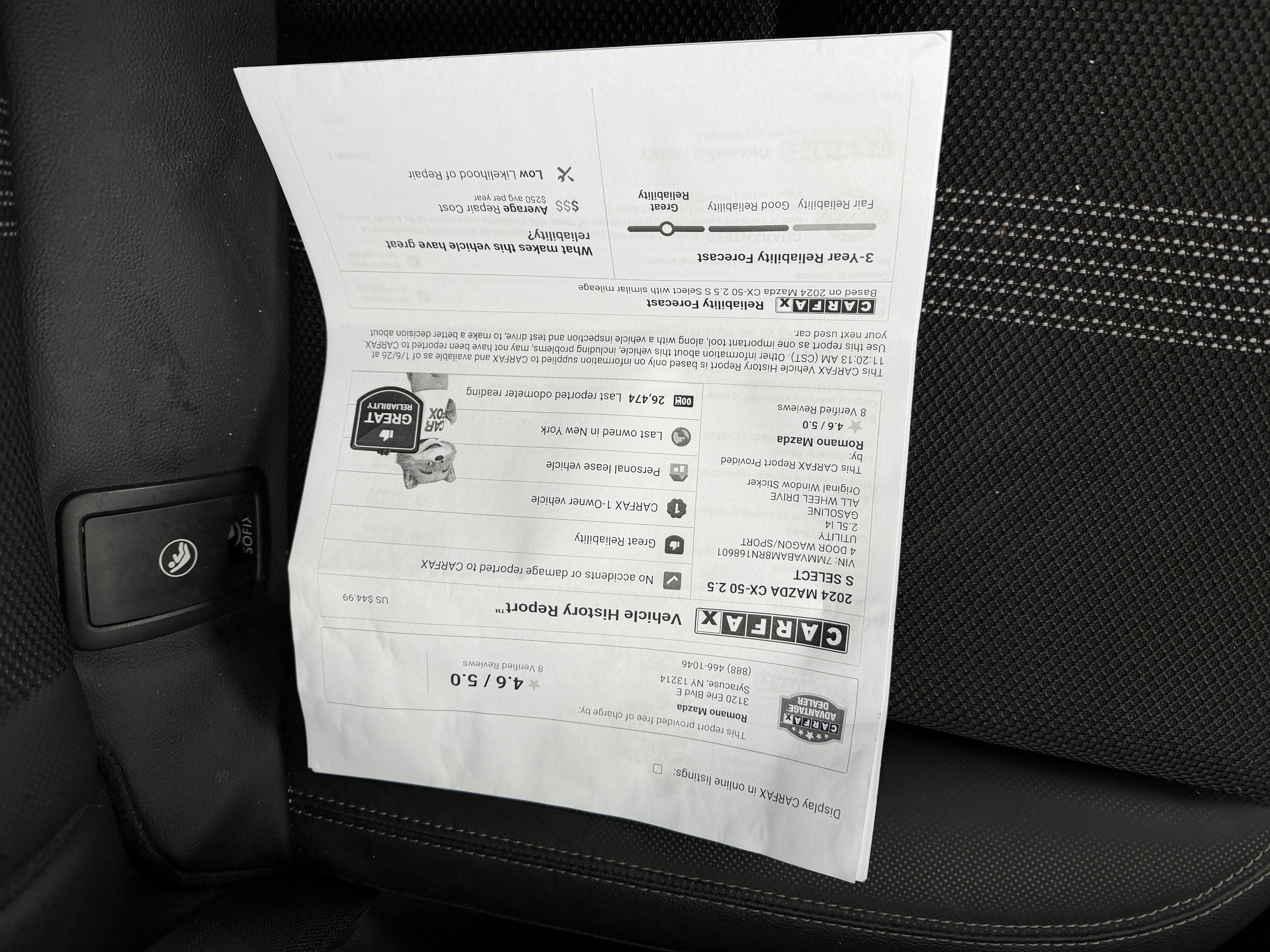 2024 Mazda Mazda CX-50 2.5 S Select Package