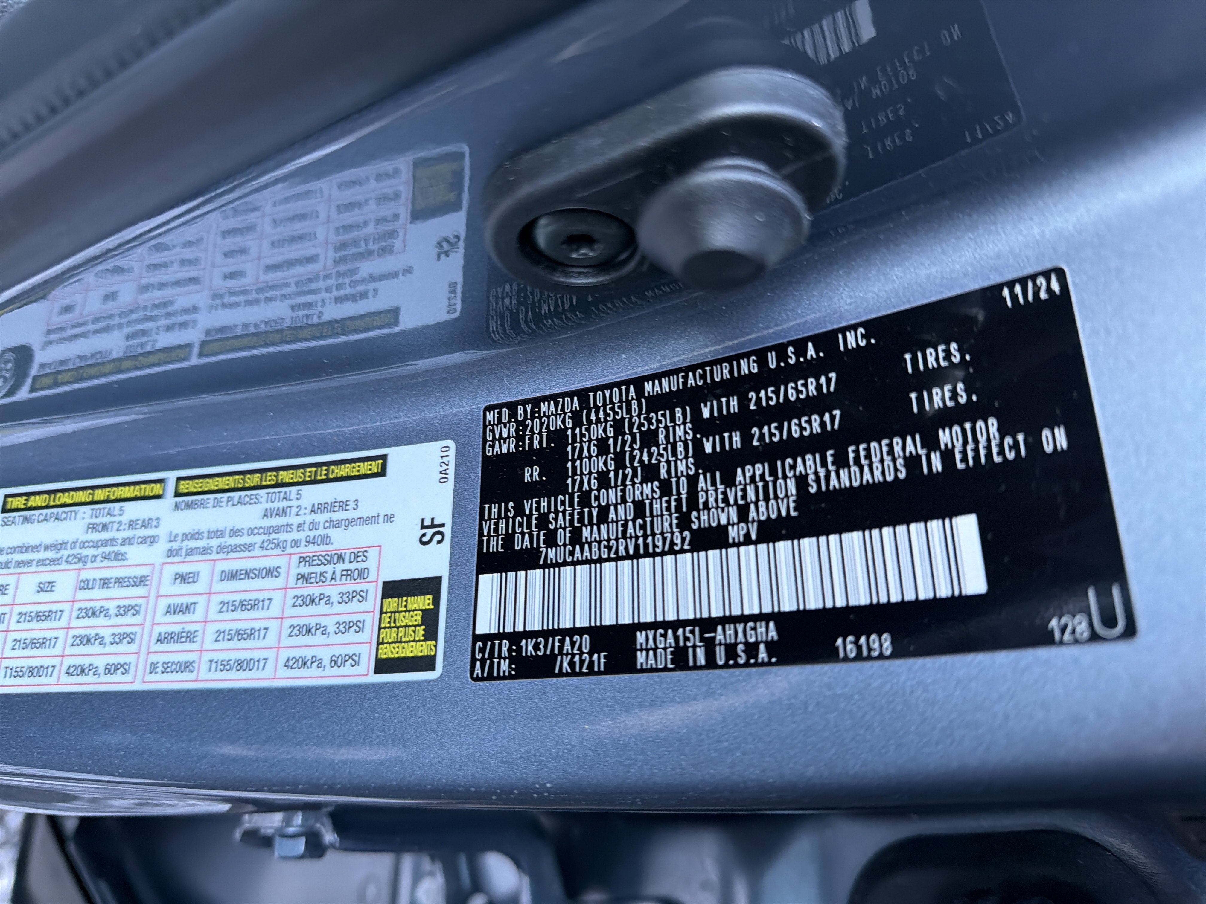 2024 Toyota Corolla Cross LE