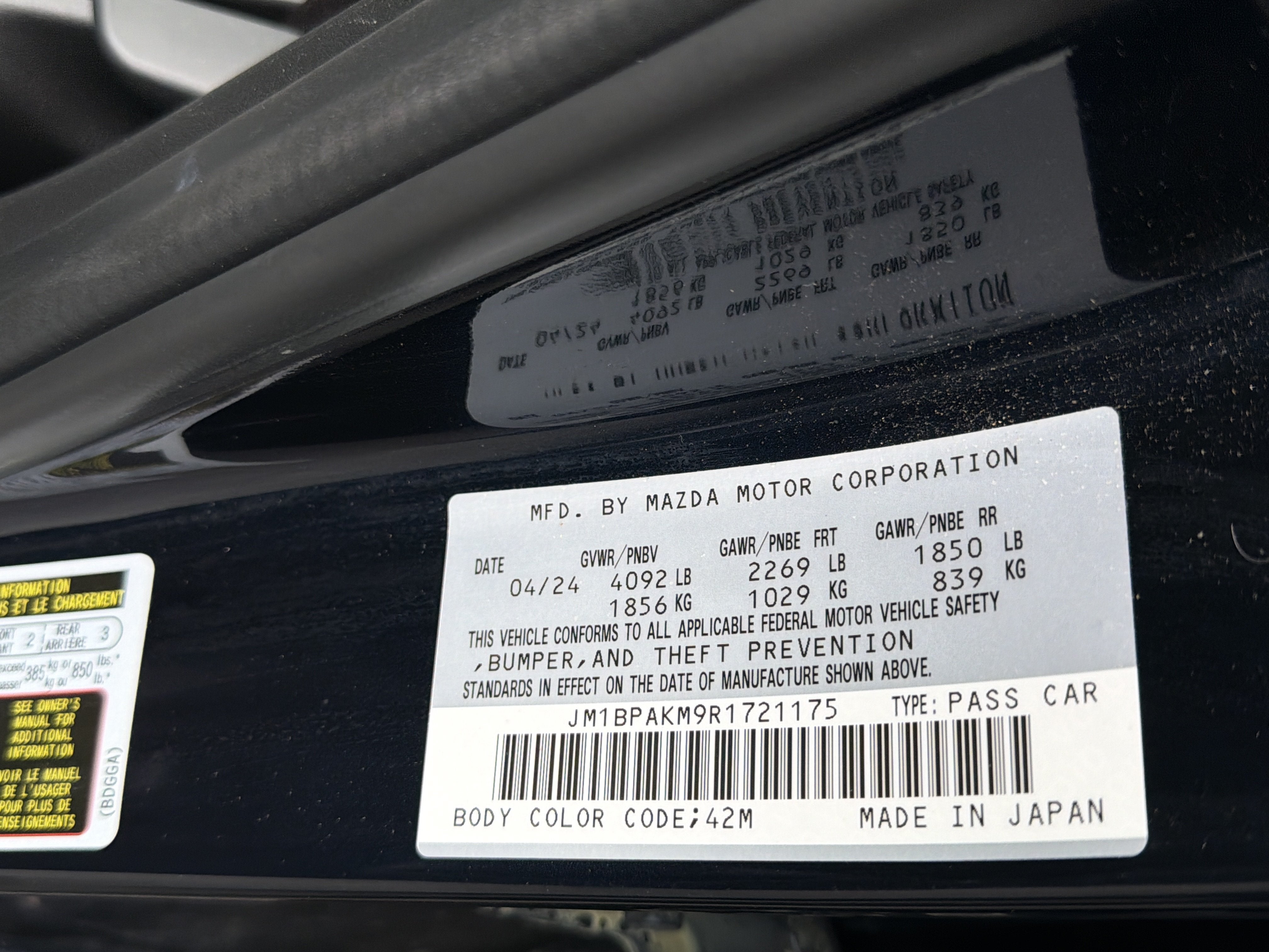 2024 Mazda Mazda3 Hatchback 2.5 S Select Sport