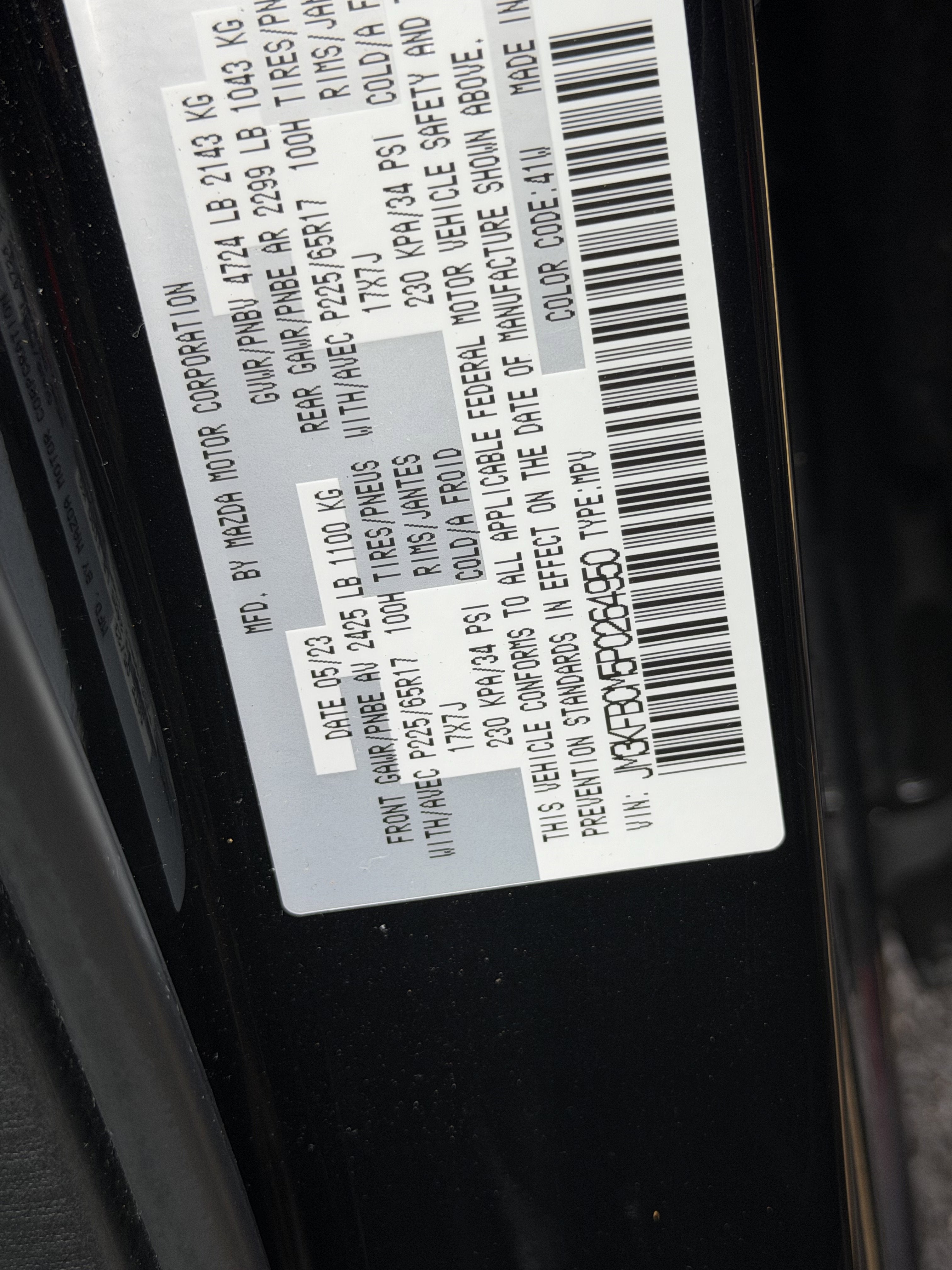 2023 Mazda Mazda CX-5 2.5 S Preferred Package AWD