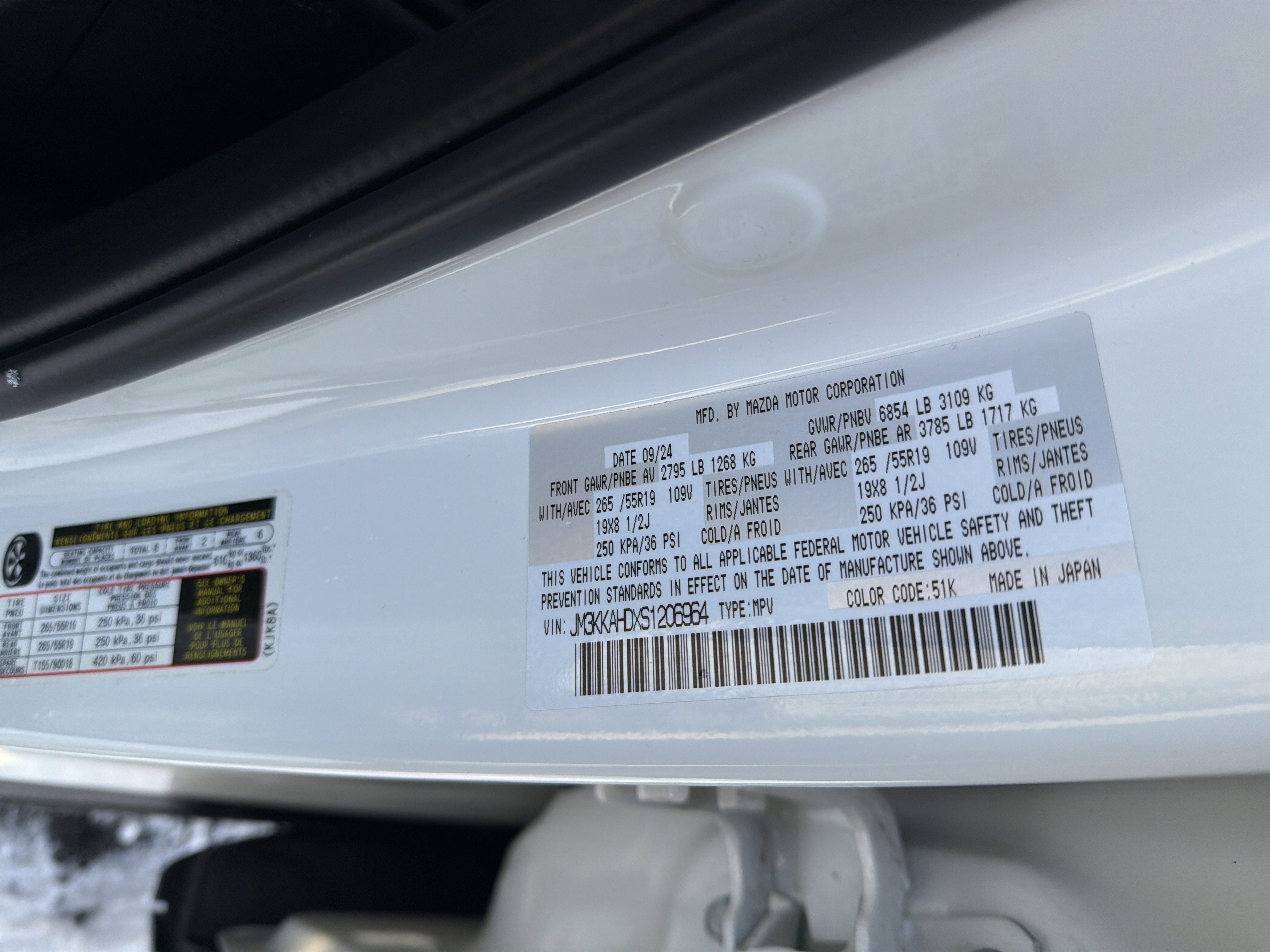 2025 Mazda Mazda CX-90 Select Package