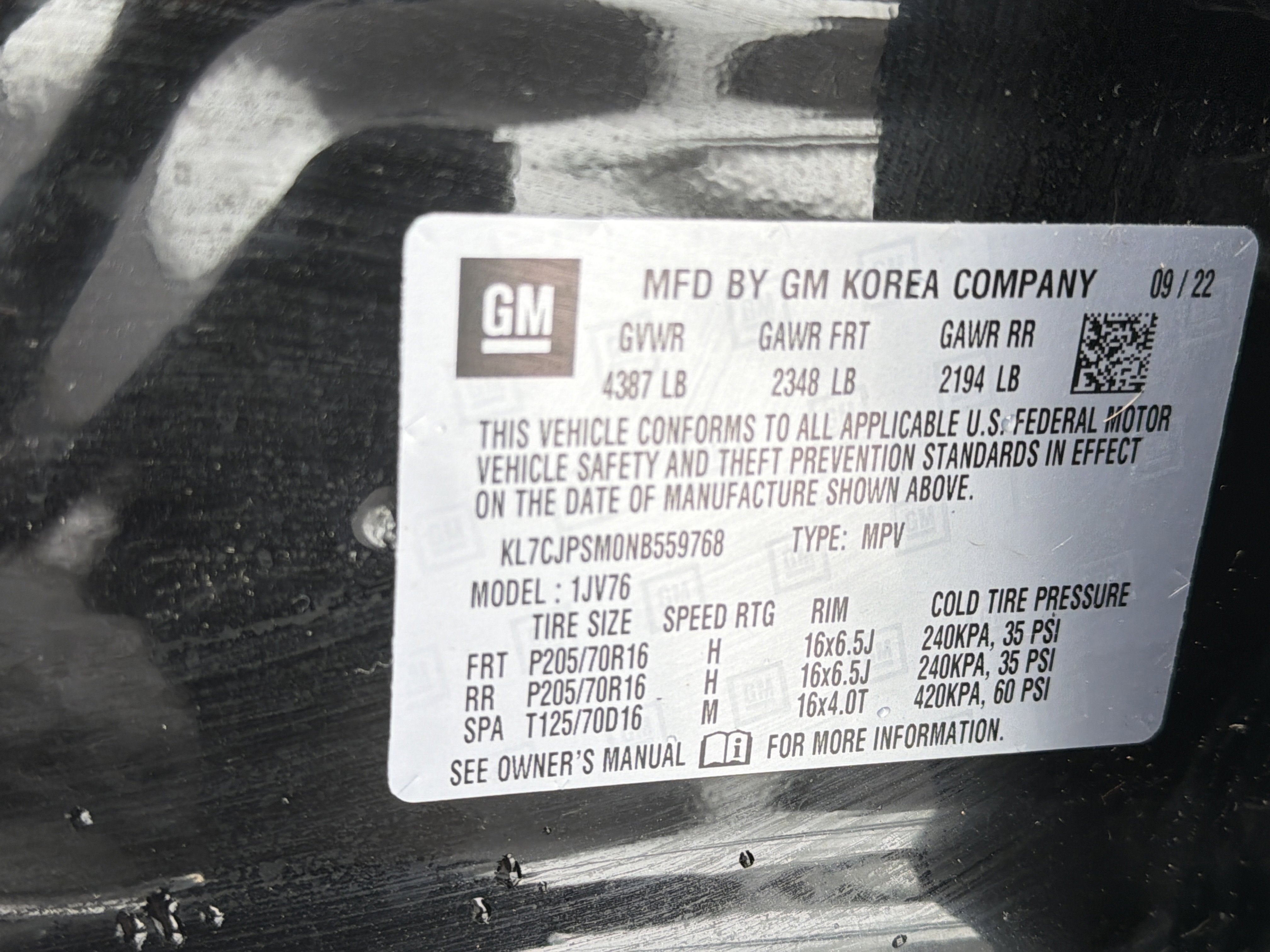 2022 Chevrolet Trax AWD 4dr LT