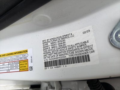 2023 Acura Integra w/A-Spec Technology Package