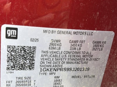 2025 GMC Acadia AWD AT4