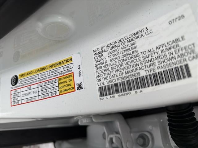 2025 Honda Accord Sedan LX