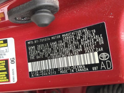 2019 Toyota Corolla LE