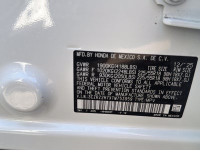 2026 Honda HR-V EX-L