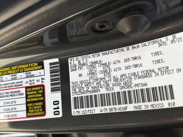 2023 Toyota Tacoma 4WD TRD Off Road