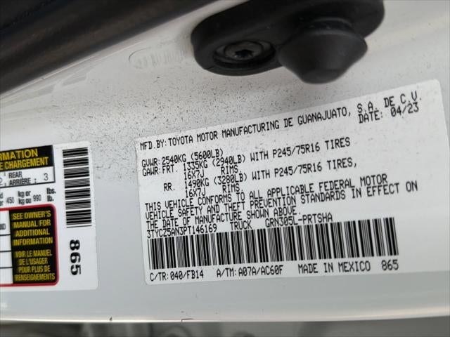 2023 Toyota Tacoma 4WD SR