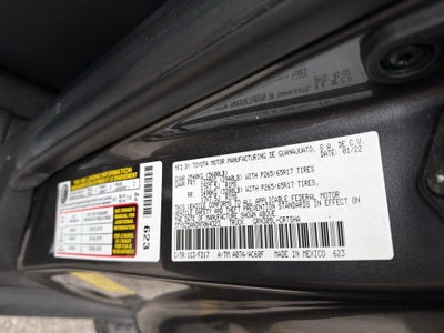 2022 Toyota Tacoma 4WD TRD Sport