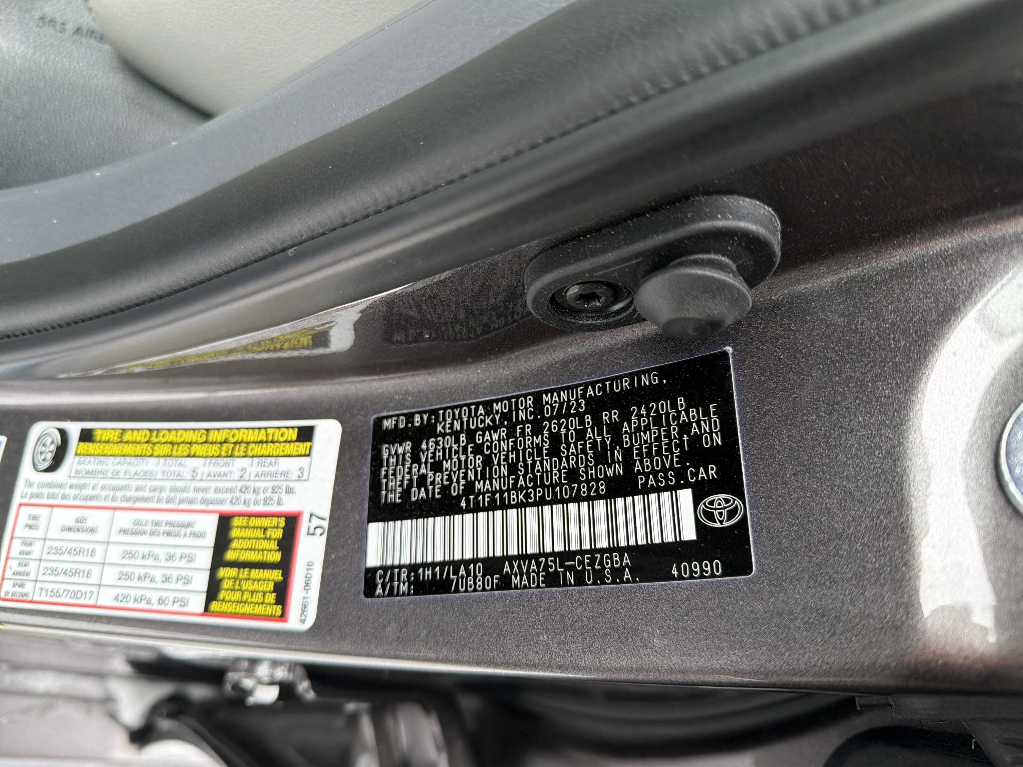 2023 Toyota Camry XLE